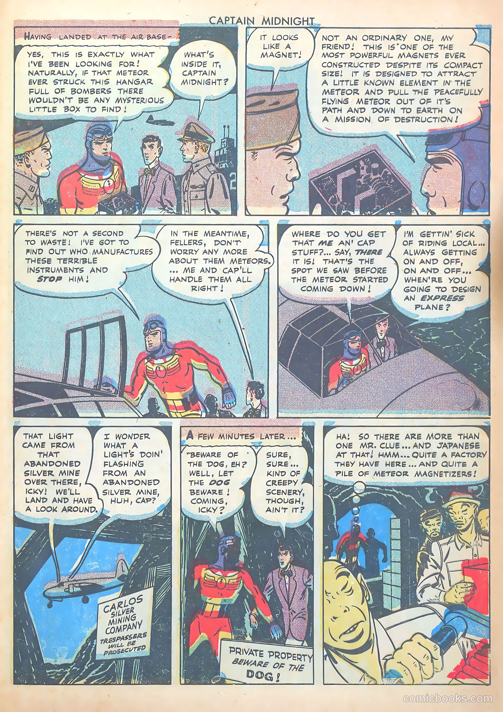 Captain Midnight #38 (1946) — page 45 of 52