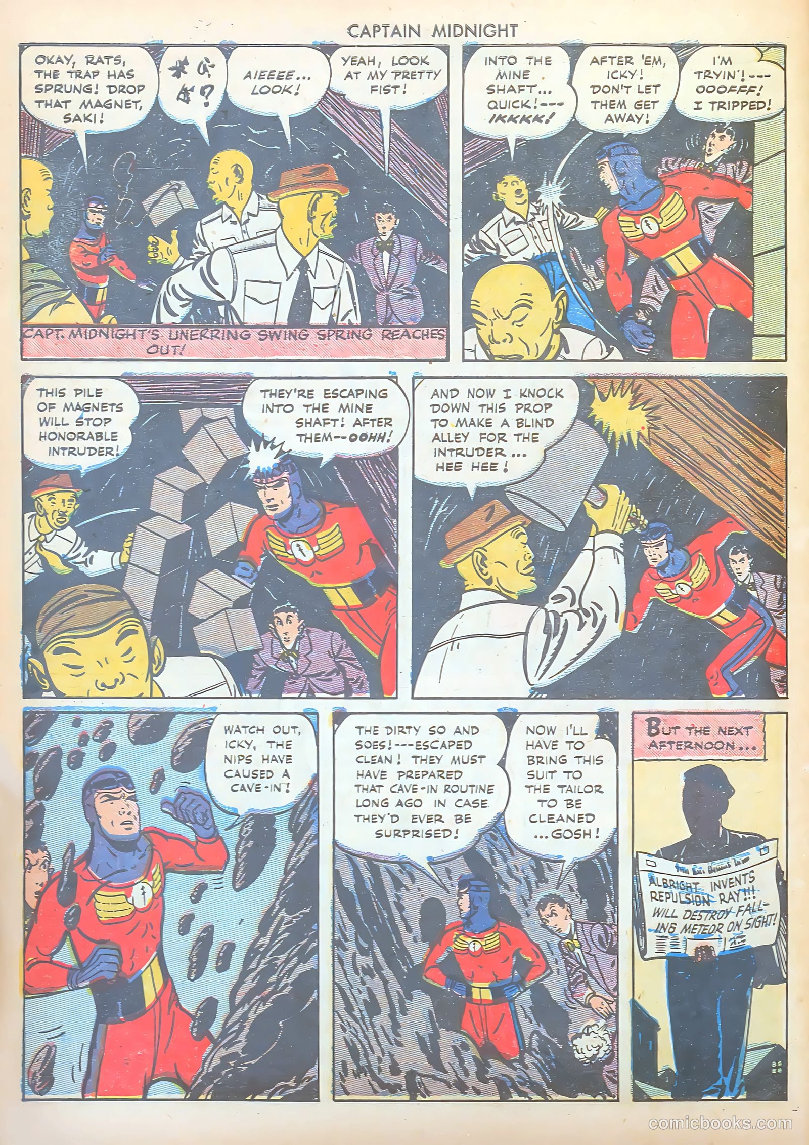 Captain Midnight #38 (1946) — page 46 of 52