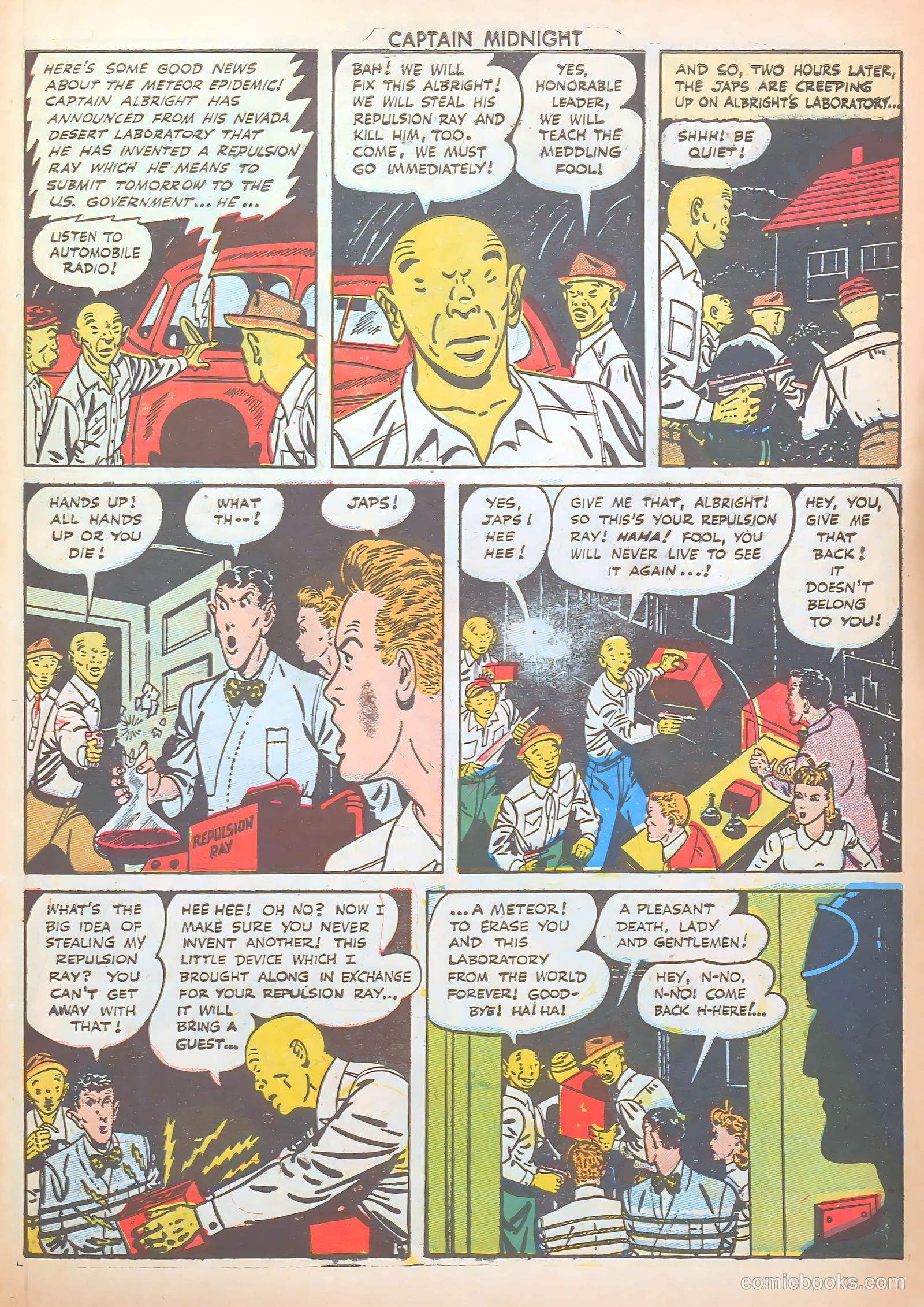 Captain Midnight #38 (1946) — page 47 of 52