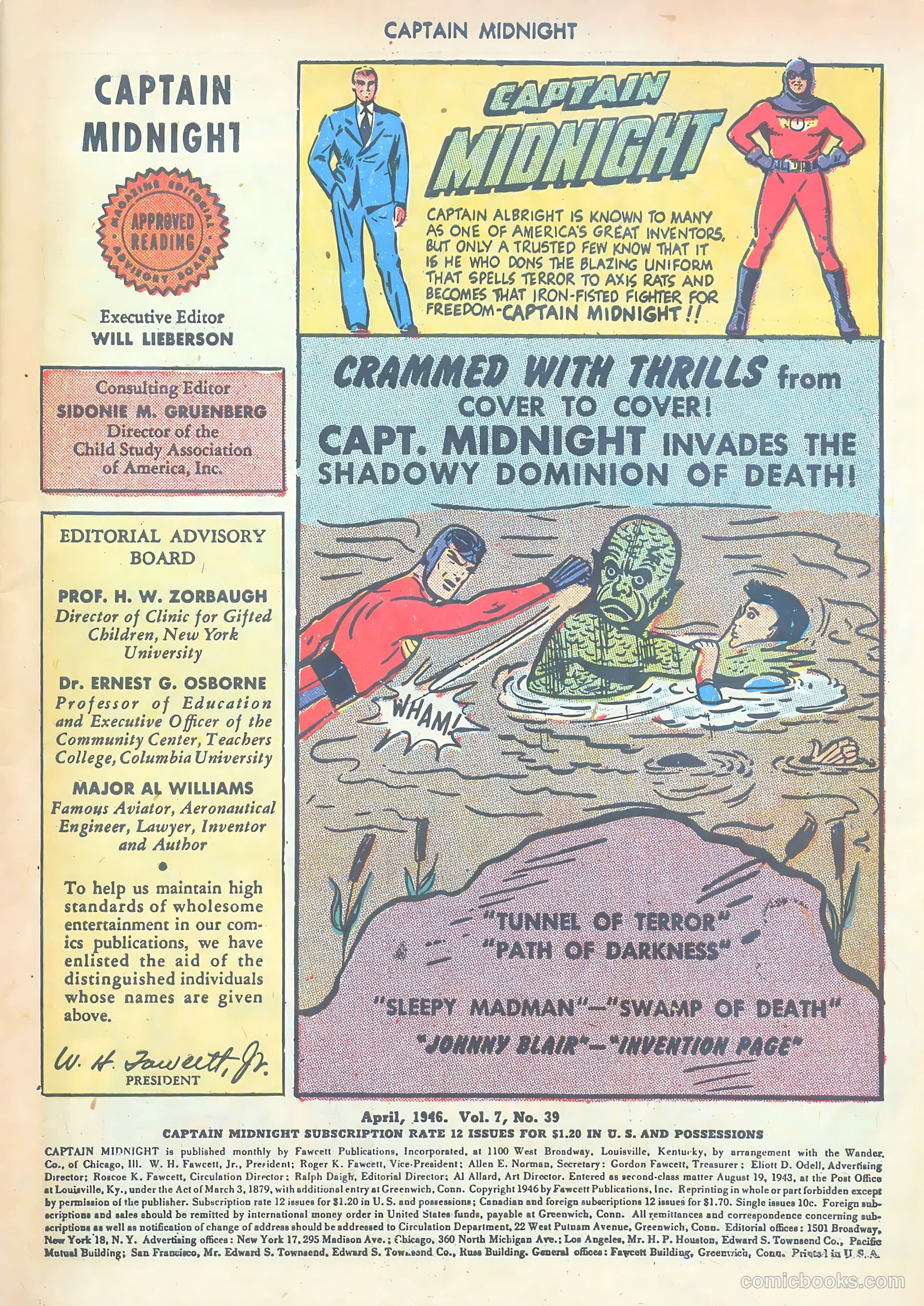 Captain Midnight #39 (1946) — page 3 of 52
