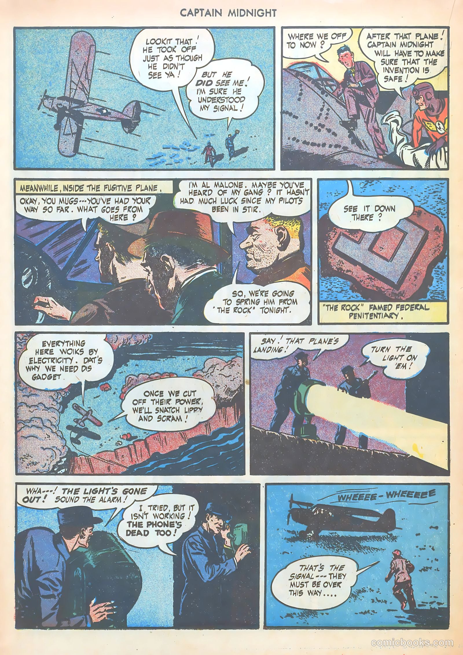 Captain Midnight #39 (1946) — page 16 of 52