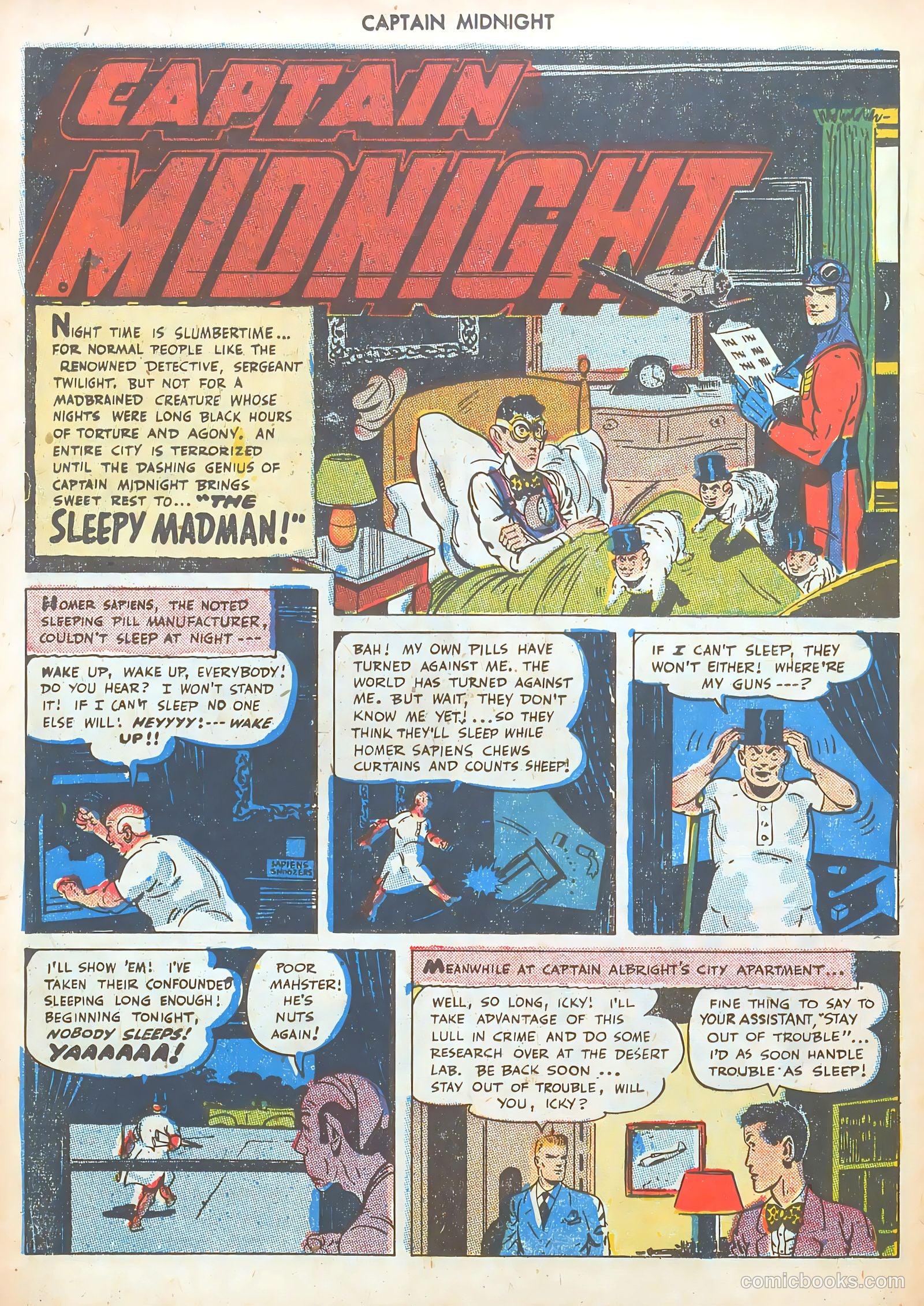 Captain Midnight #39 (1946) — page 28 of 52