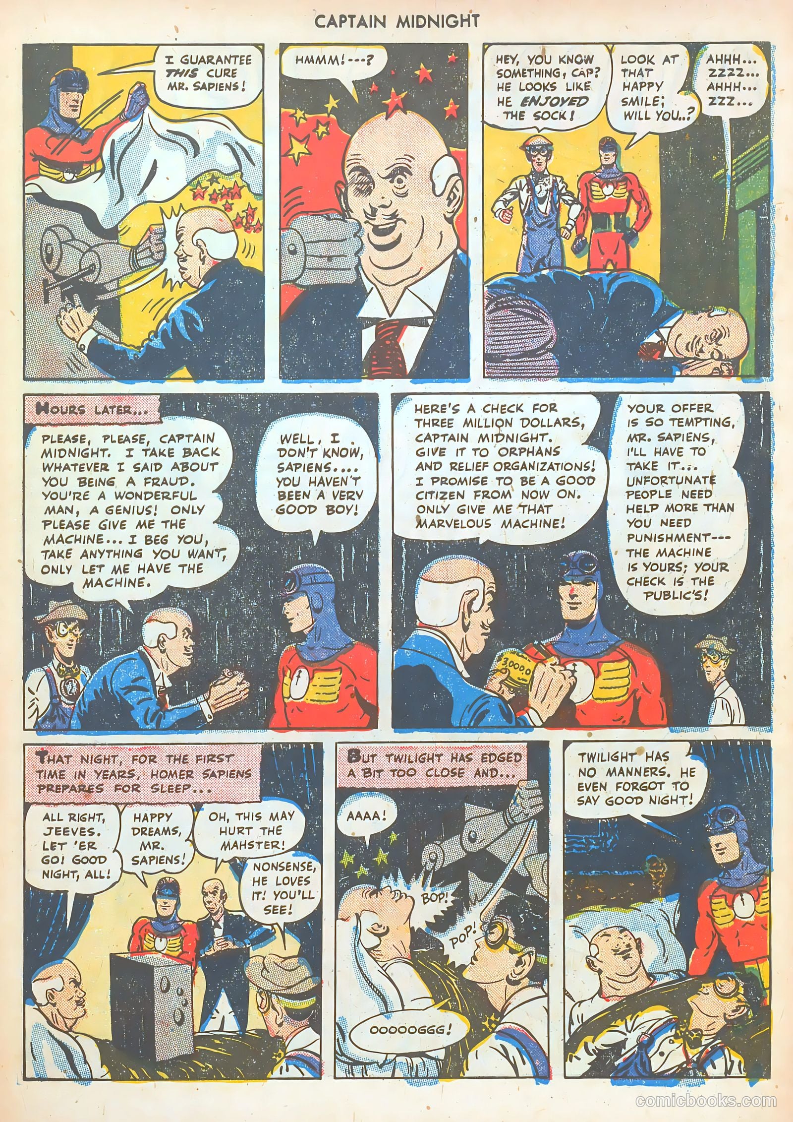 Captain Midnight #39 (1946) — page 33 of 52