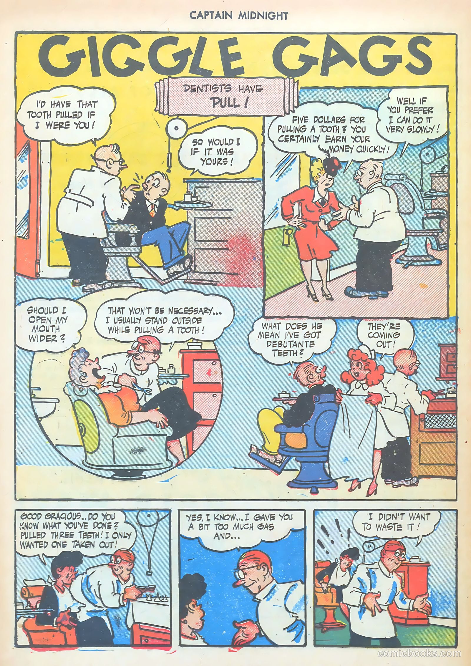 Captain Midnight #39 (1946) — page 40 of 52