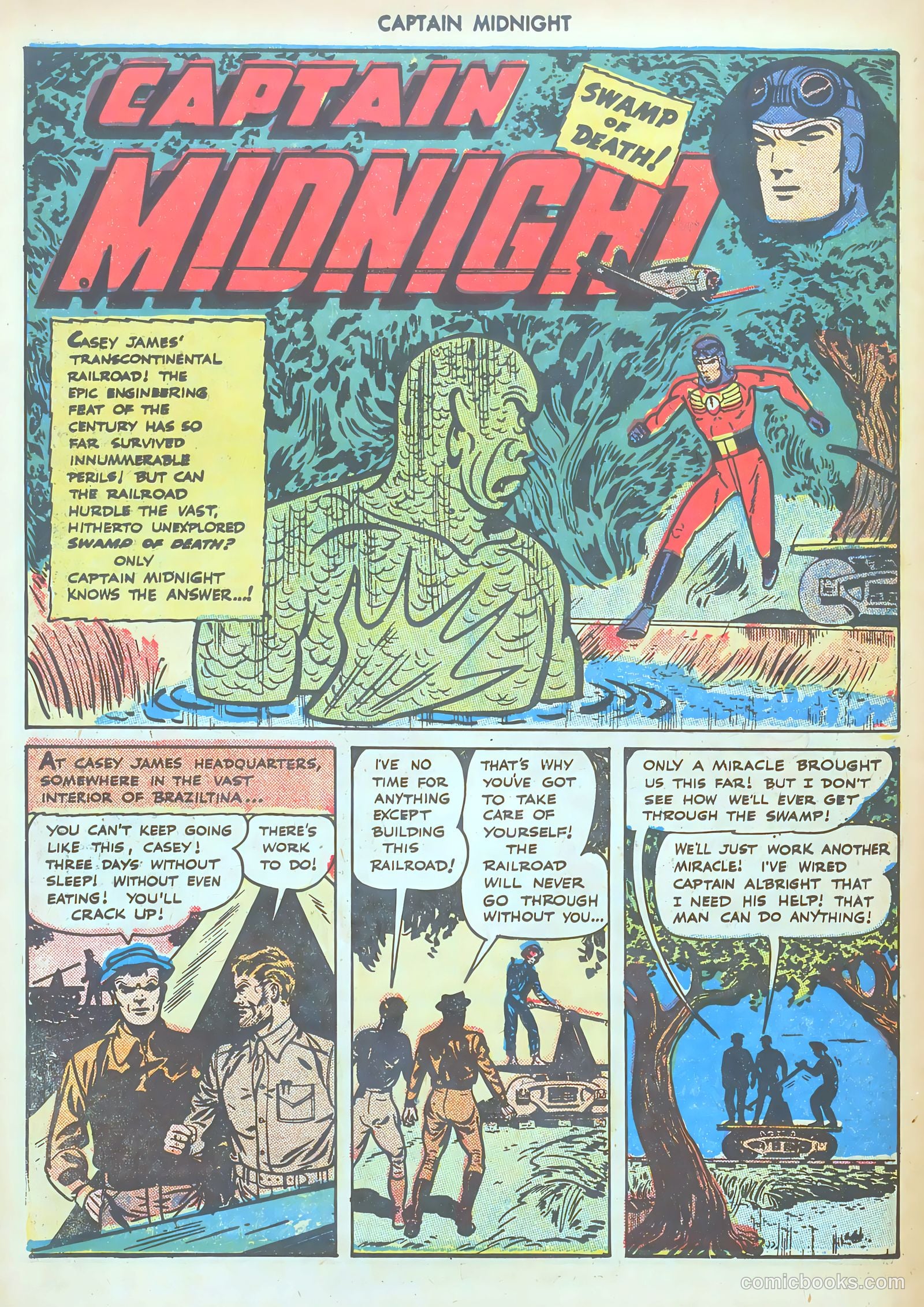 Captain Midnight #39 (1946) — page 42 of 52