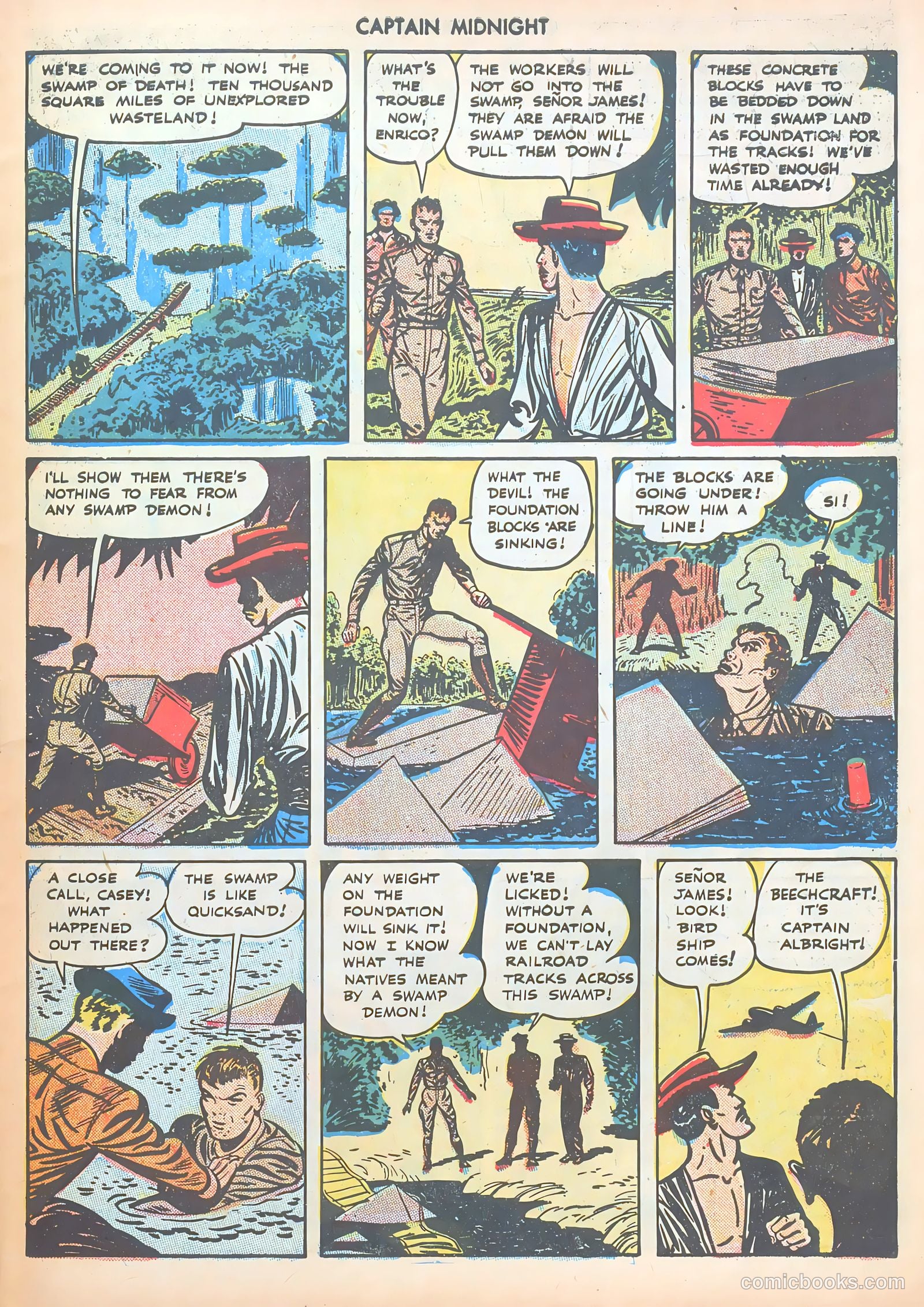 Captain Midnight #39 (1946) — page 43 of 52
