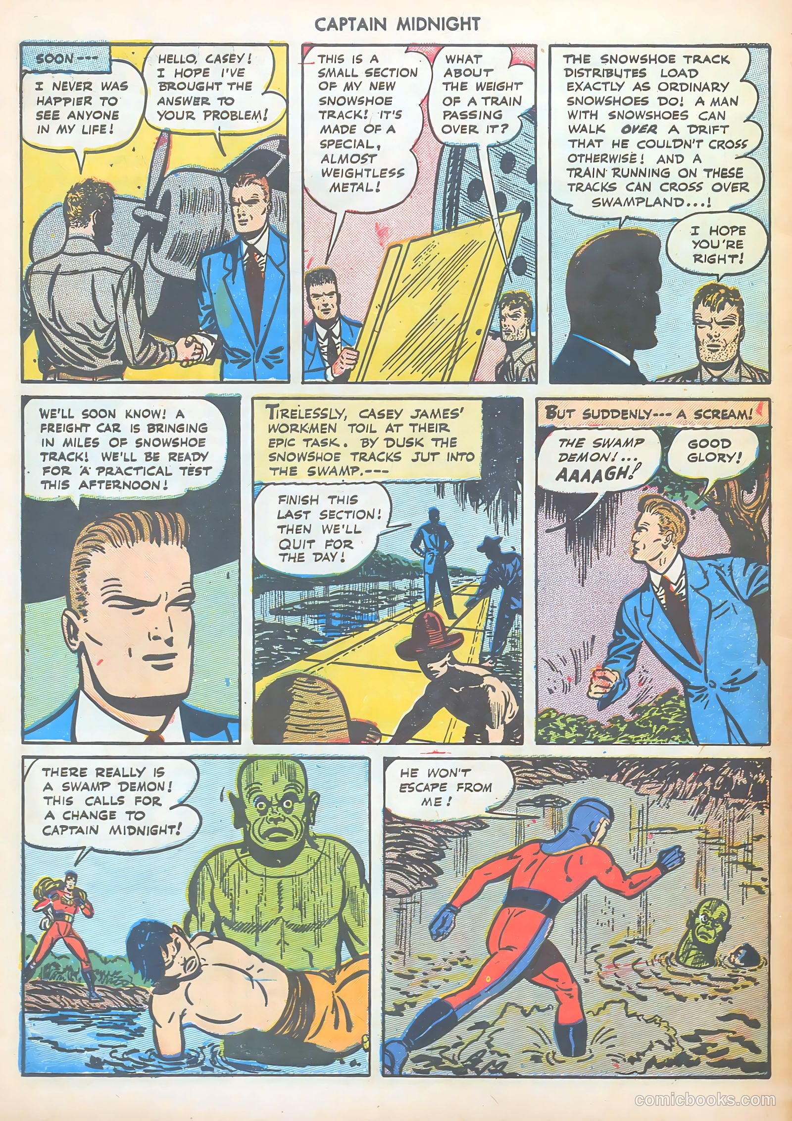 Captain Midnight #39 (1946) — page 44 of 52