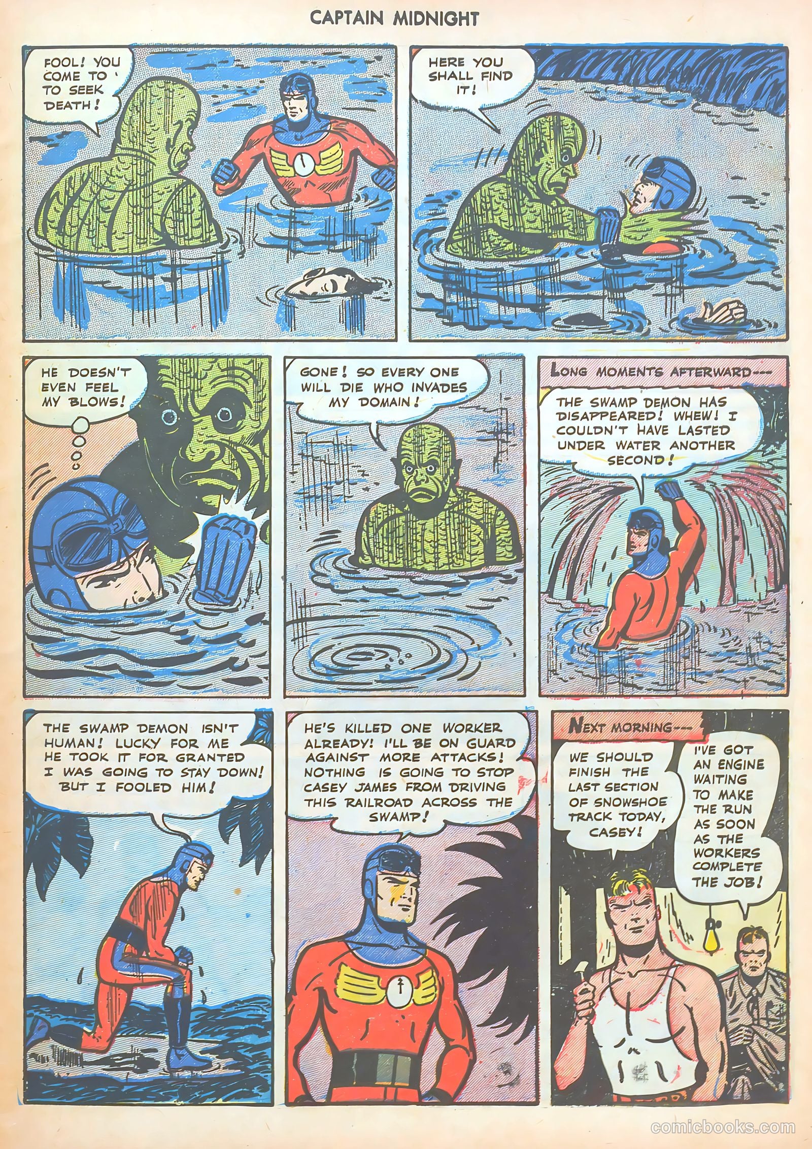 Captain Midnight #39 (1946) — page 45 of 52