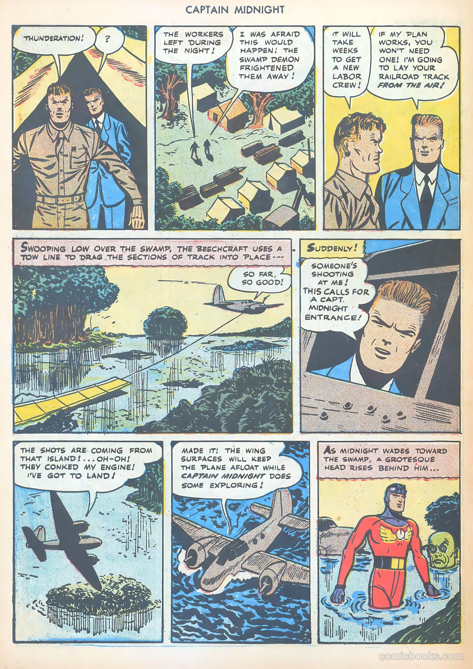 Captain Midnight #39 (1946) — page 46 of 52