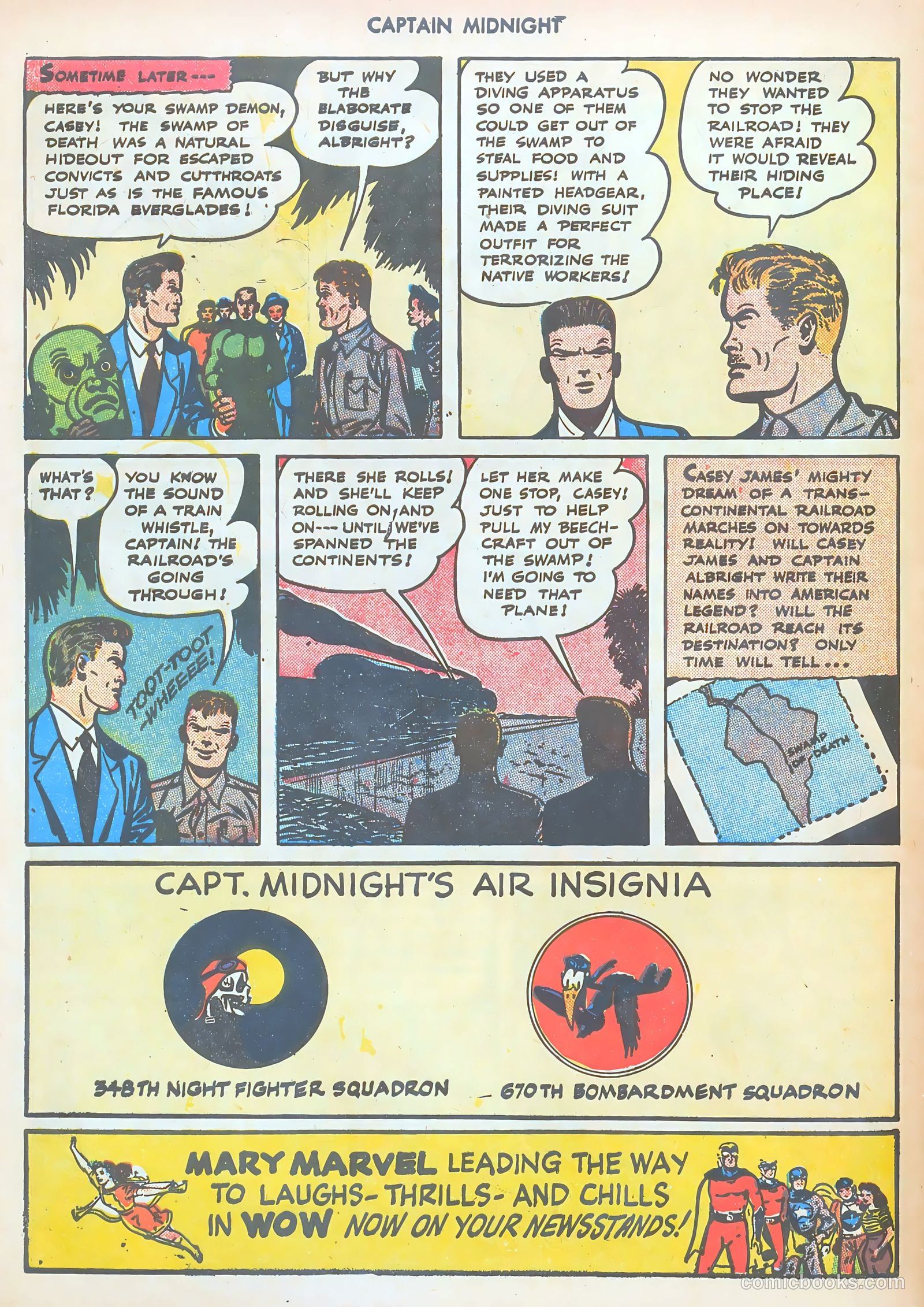 Captain Midnight #39 (1946) — page 48 of 52