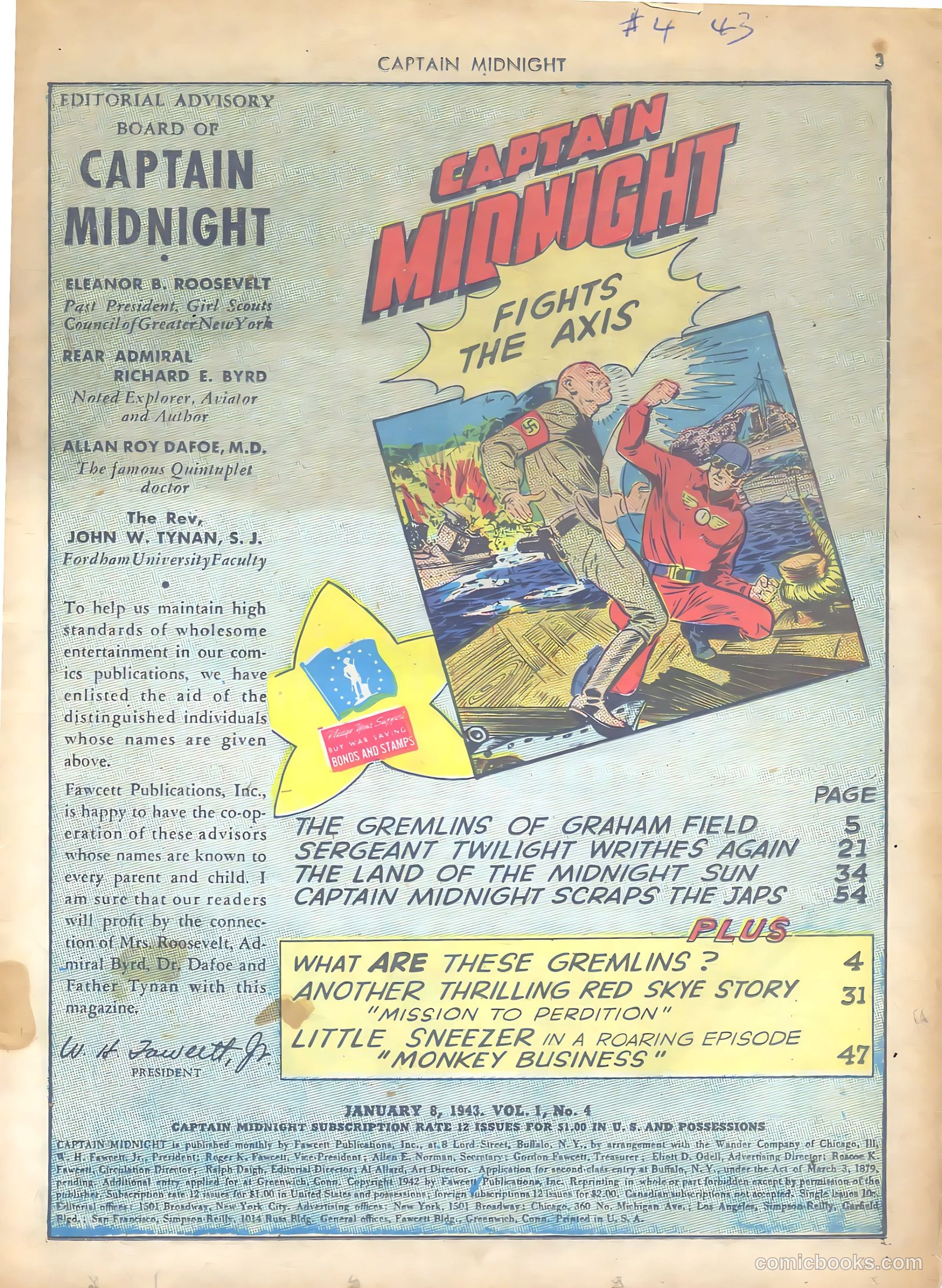 Captain Midnight #4 (1942) — page 4 of 69