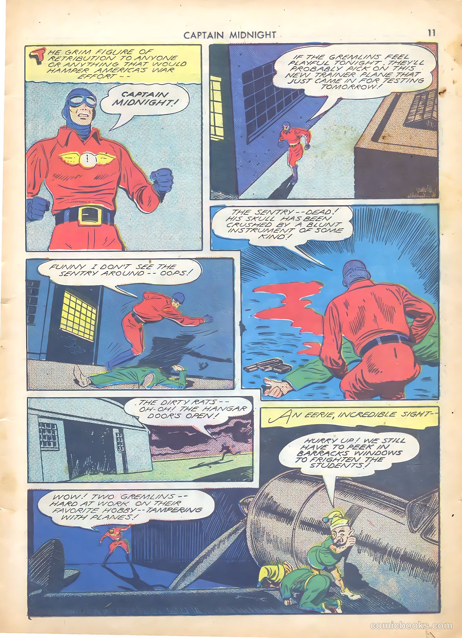 Captain Midnight #4 (1942) — page 12 of 69