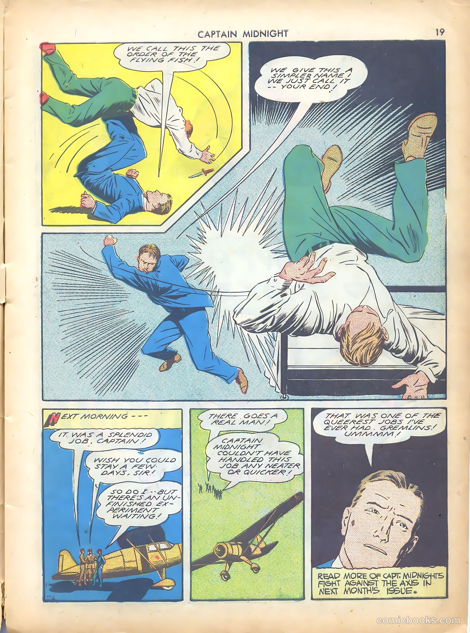 Captain Midnight #4 (1942) — page 20 of 69