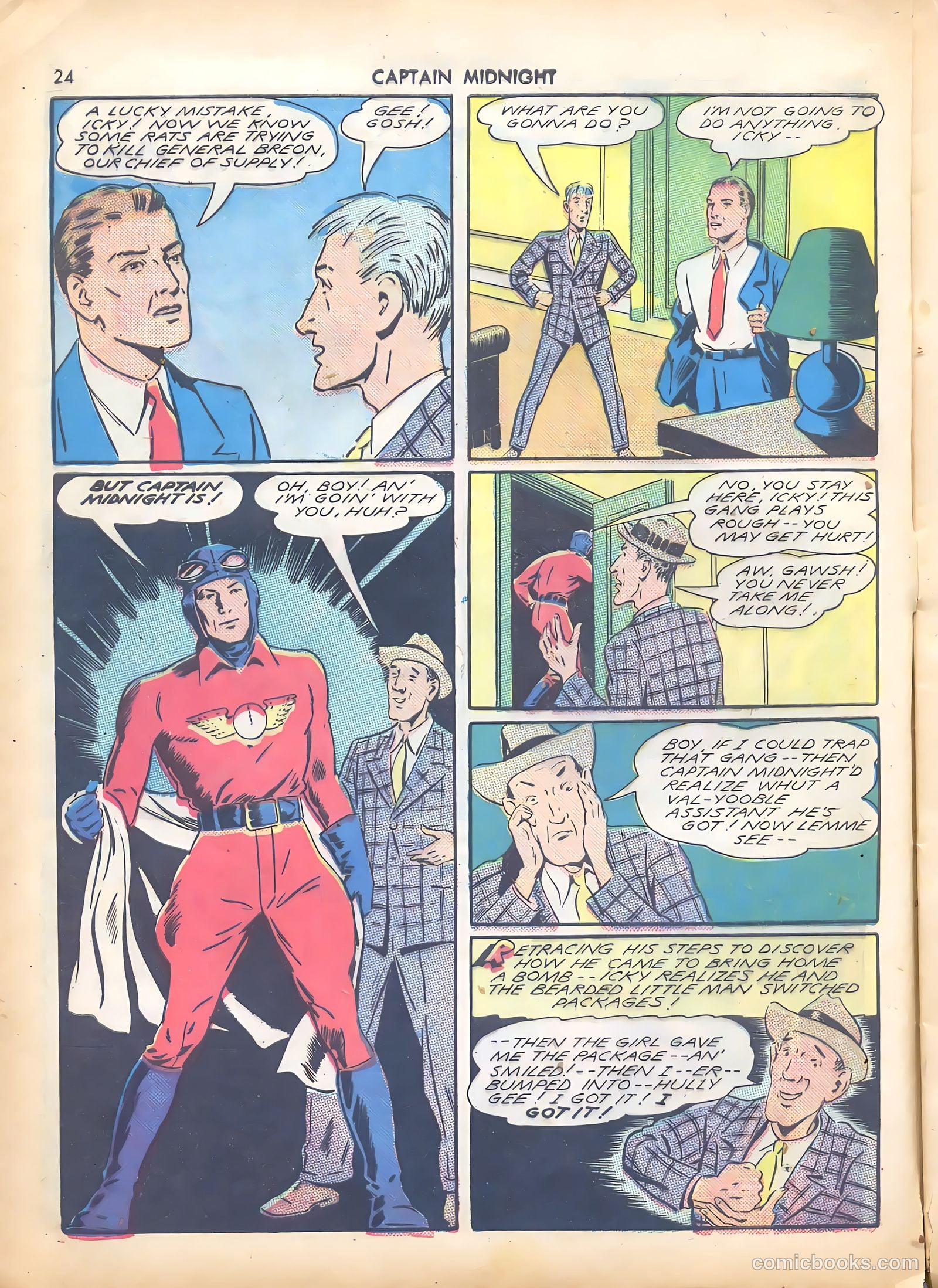 Captain Midnight #4 (1942) — page 25 of 69