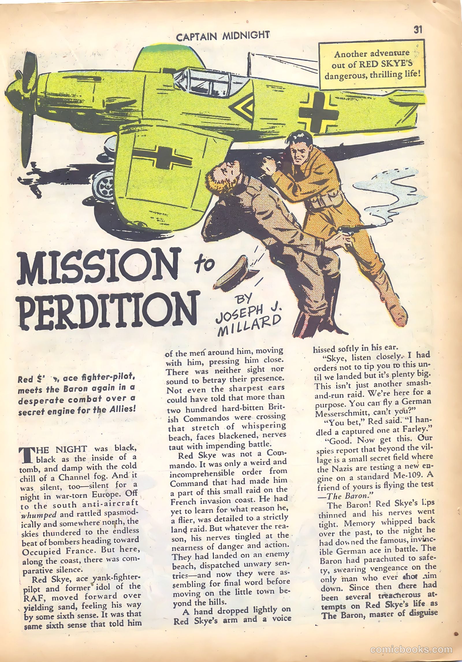 Captain Midnight #4 (1942) — page 32 of 69