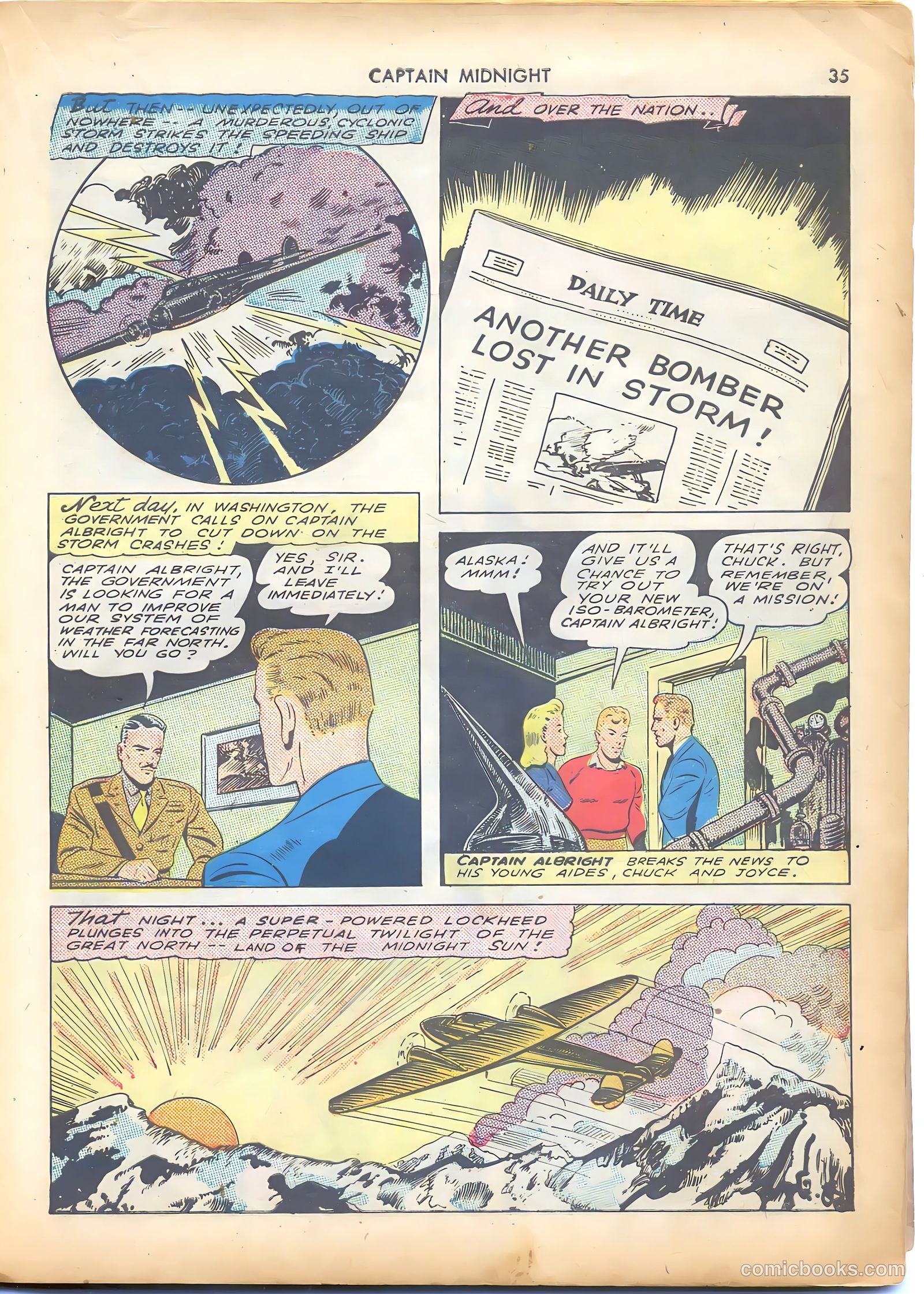Captain Midnight #4 (1942) — page 36 of 69