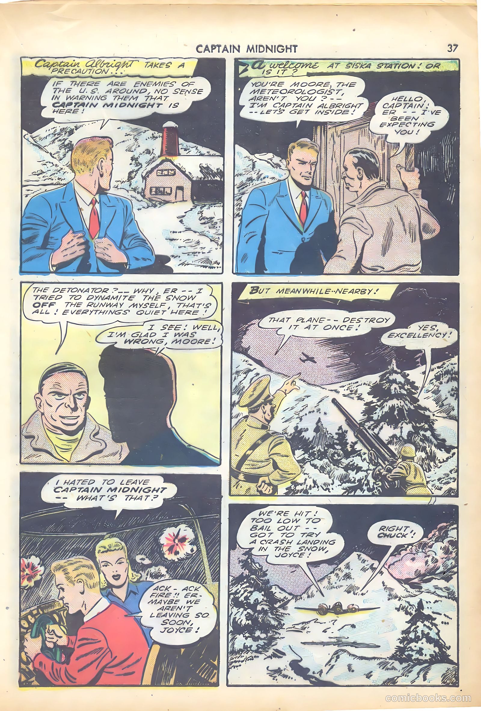 Captain Midnight #4 (1942) — page 38 of 69