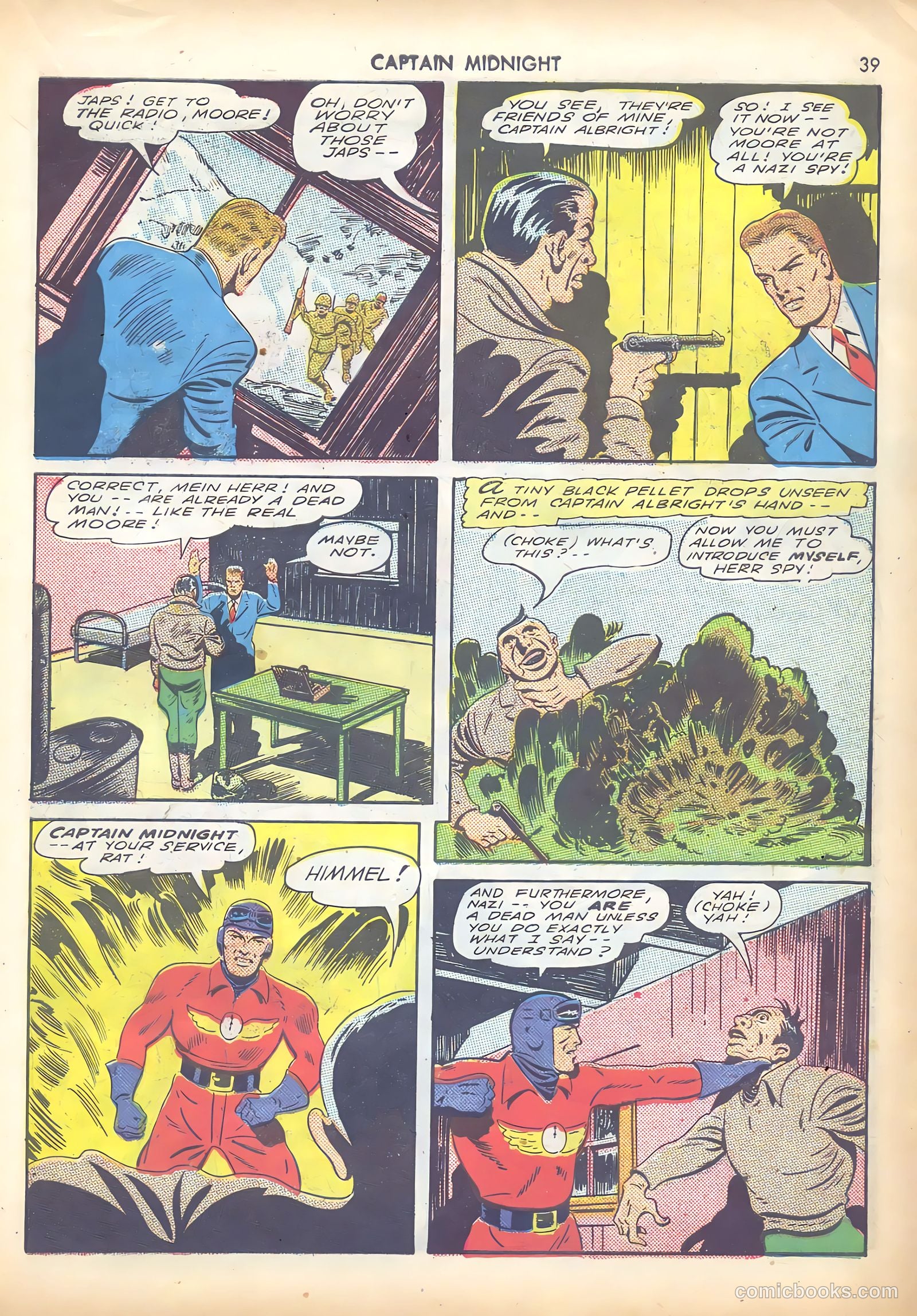 Captain Midnight #4 (1942) — page 40 of 69