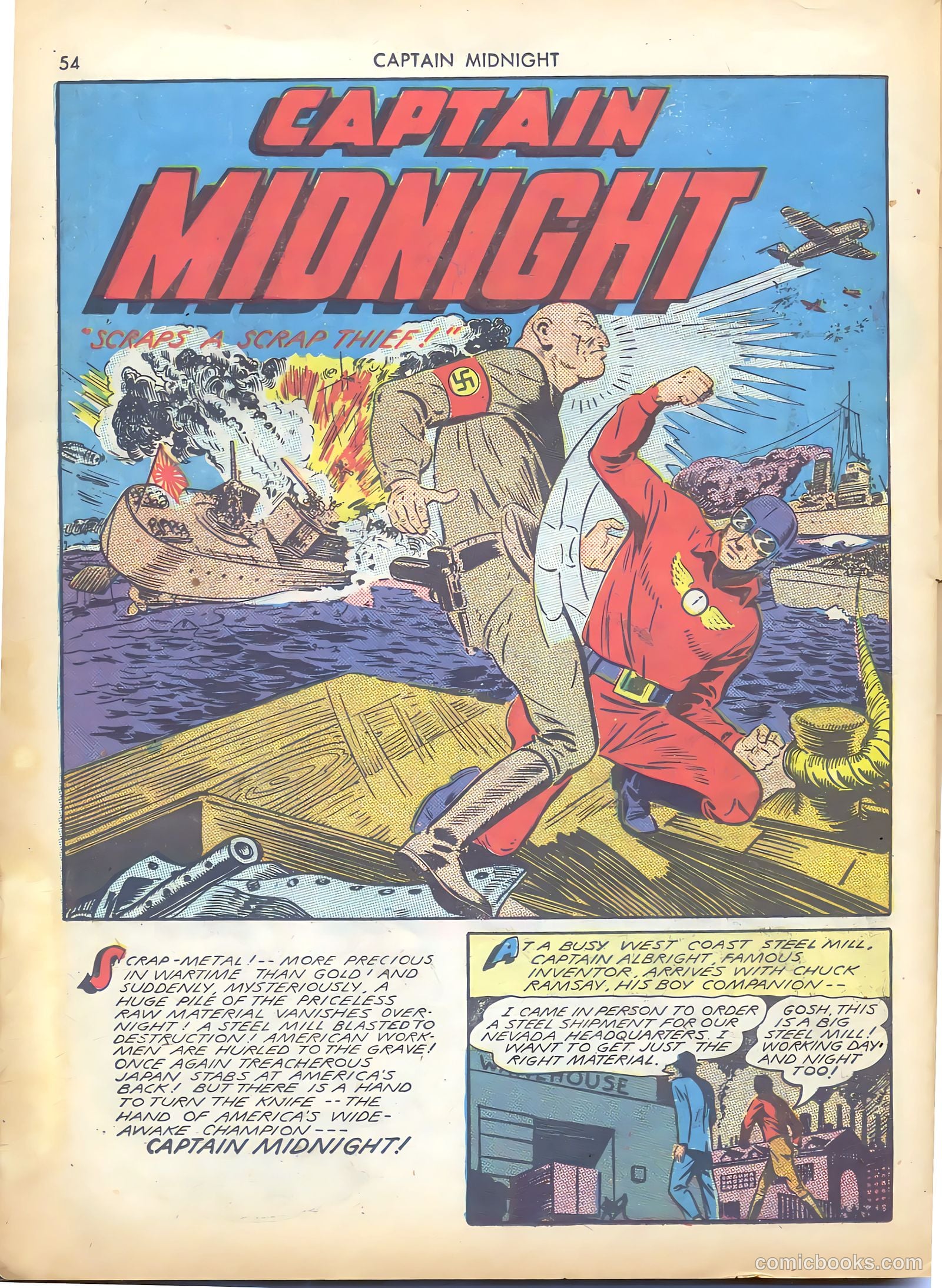Captain Midnight #4 (1942) — page 55 of 69