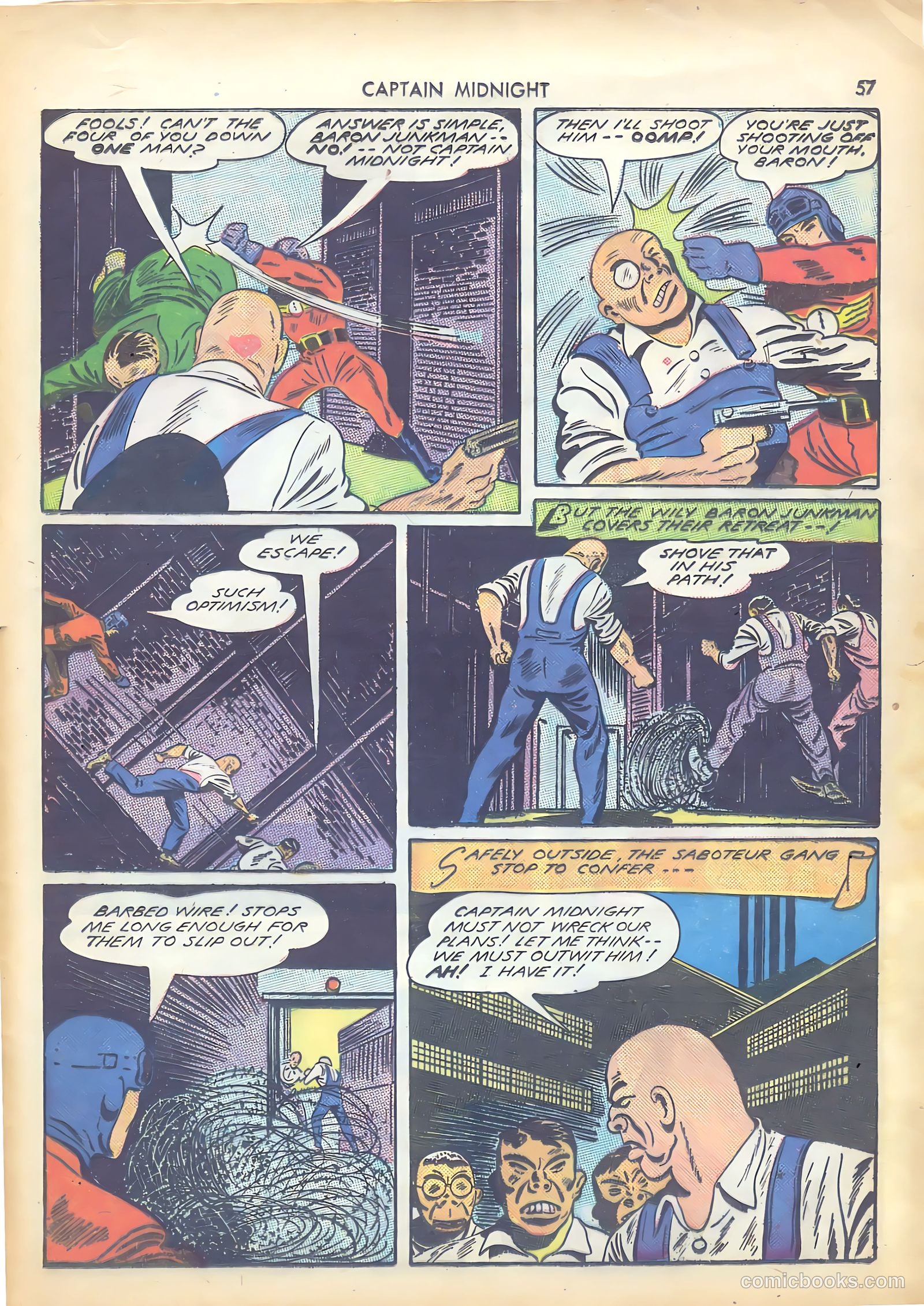 Captain Midnight #4 (1942) — page 58 of 69