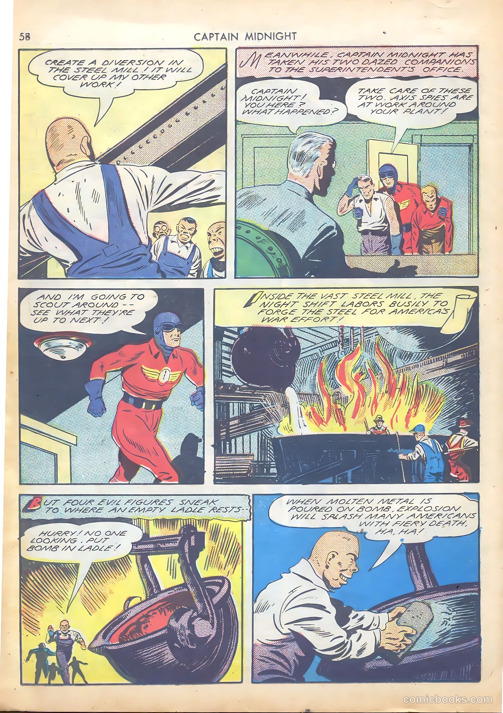 Captain Midnight #4 (1942) — page 59 of 69
