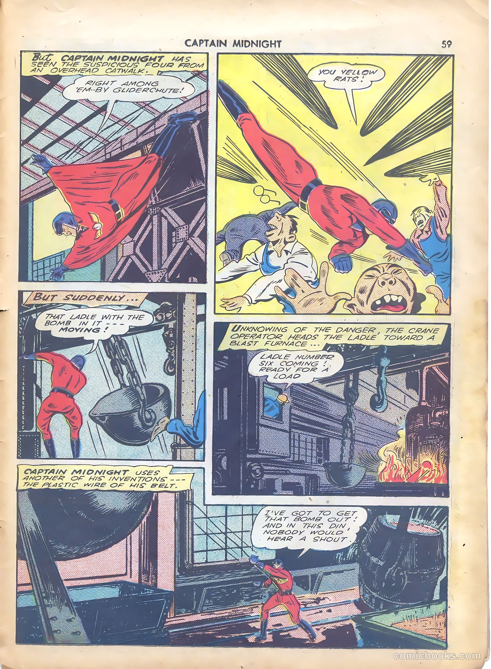 Captain Midnight #4 (1942) — page 60 of 69