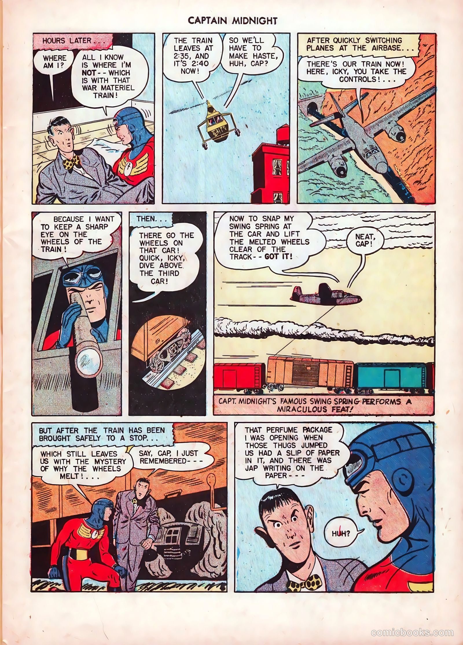 Captain Midnight #40 (1946) — page 9 of 52