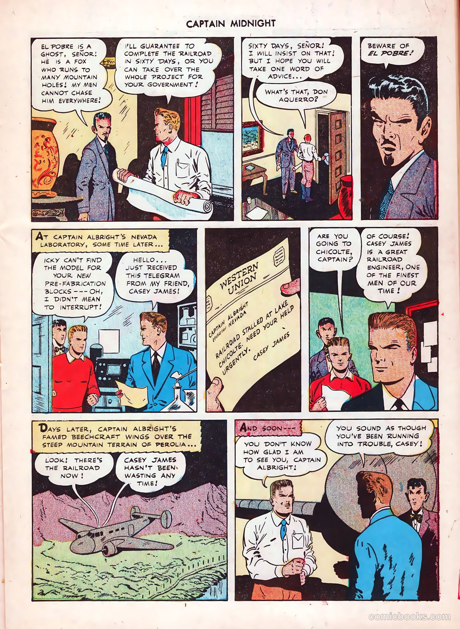 Captain Midnight #40 (1946) — page 19 of 52
