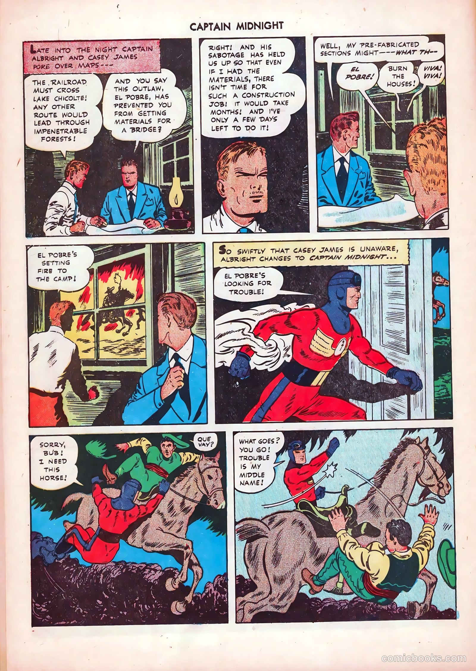 Captain Midnight #40 (1946) — page 20 of 52