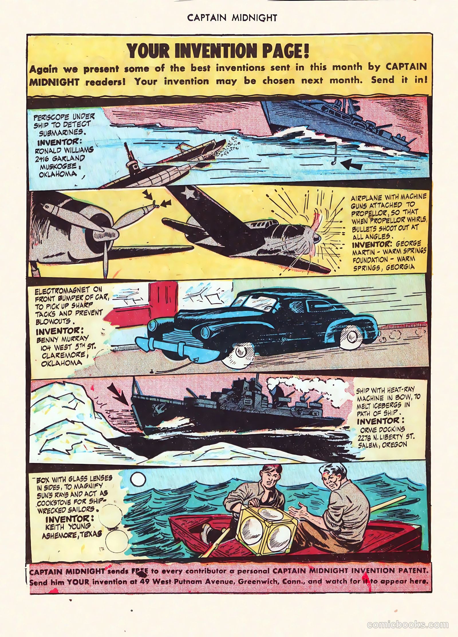 Captain Midnight #40 (1946) — page 40 of 52
