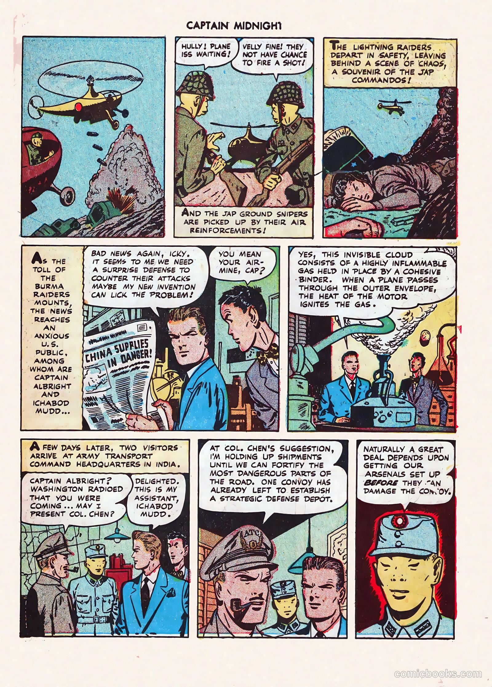 Captain Midnight #40 (1946) — page 43 of 52