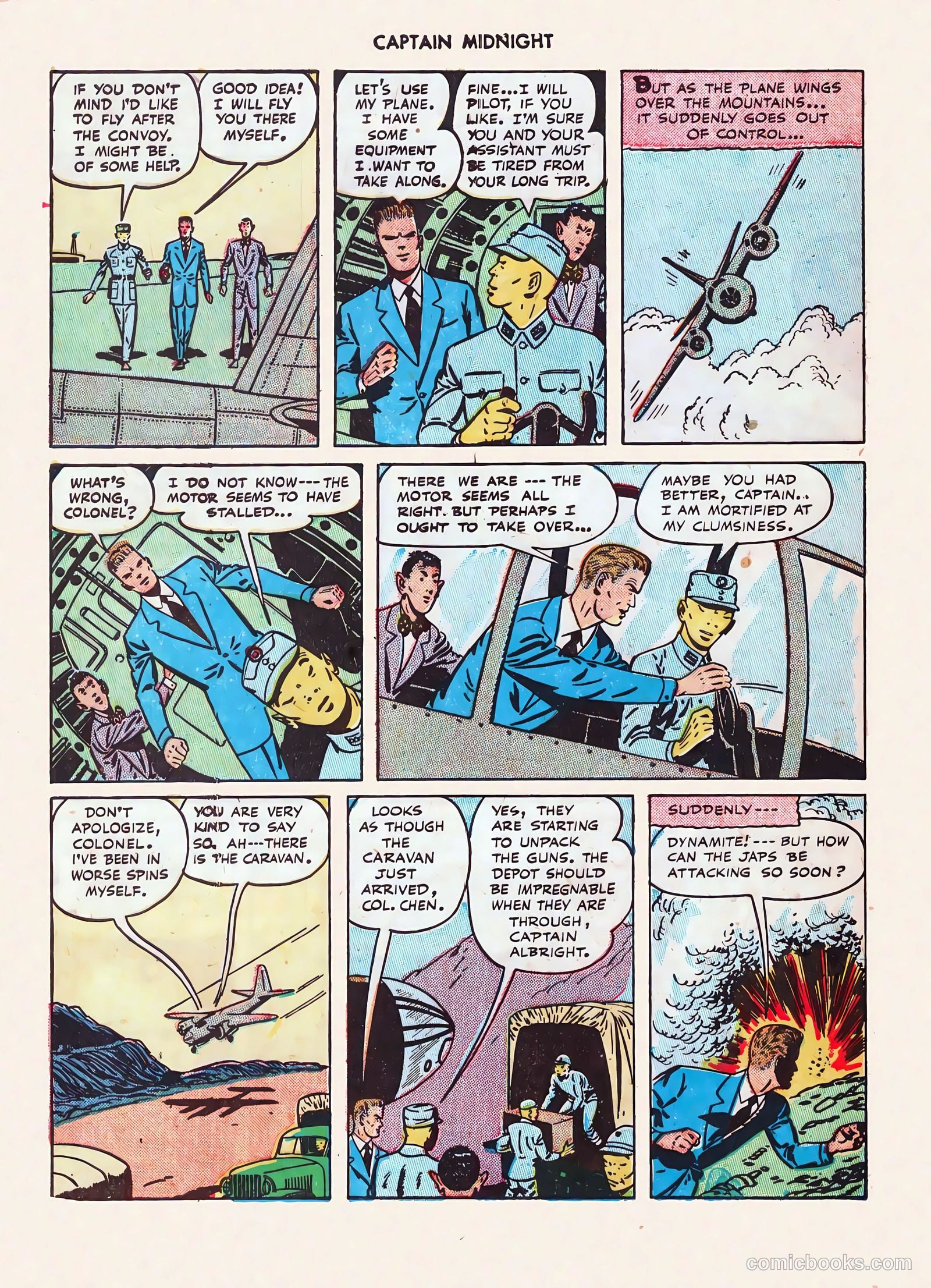 Captain Midnight #40 (1946) — page 44 of 52