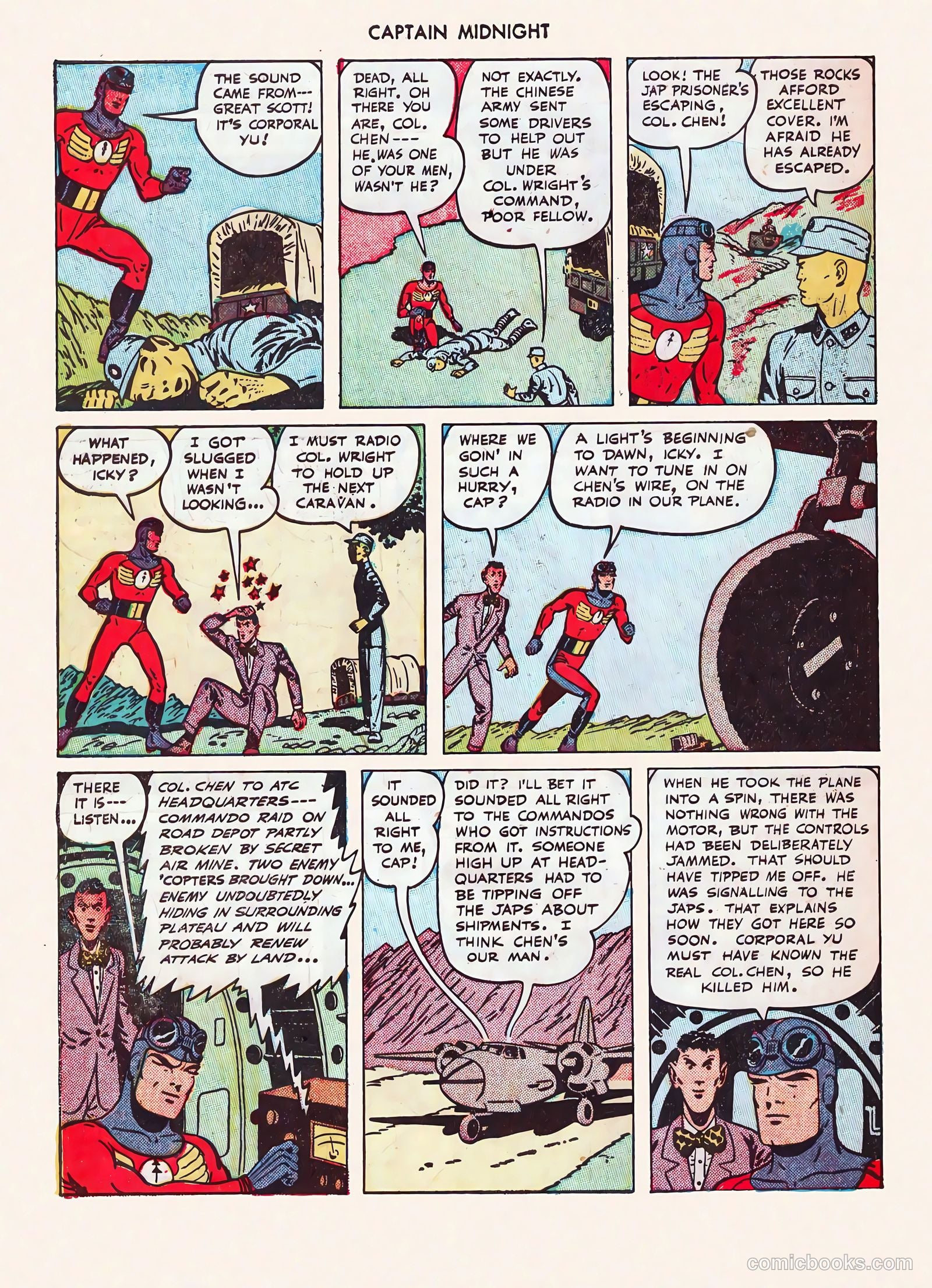 Captain Midnight #40 (1946) — page 46 of 52