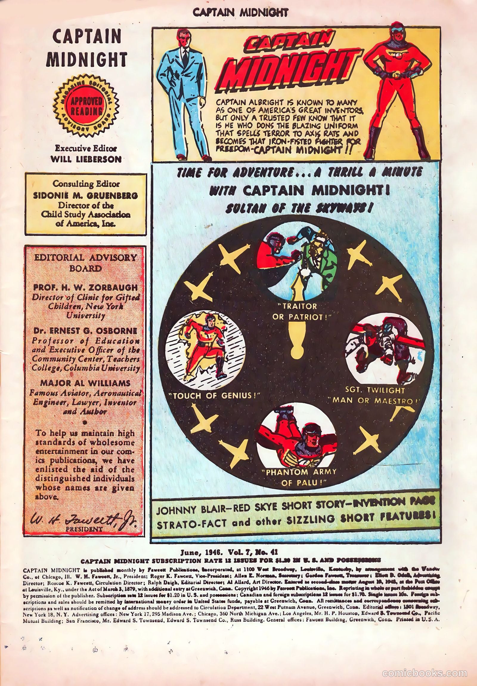 Captain Midnight #41 (1946) — page 3 of 52