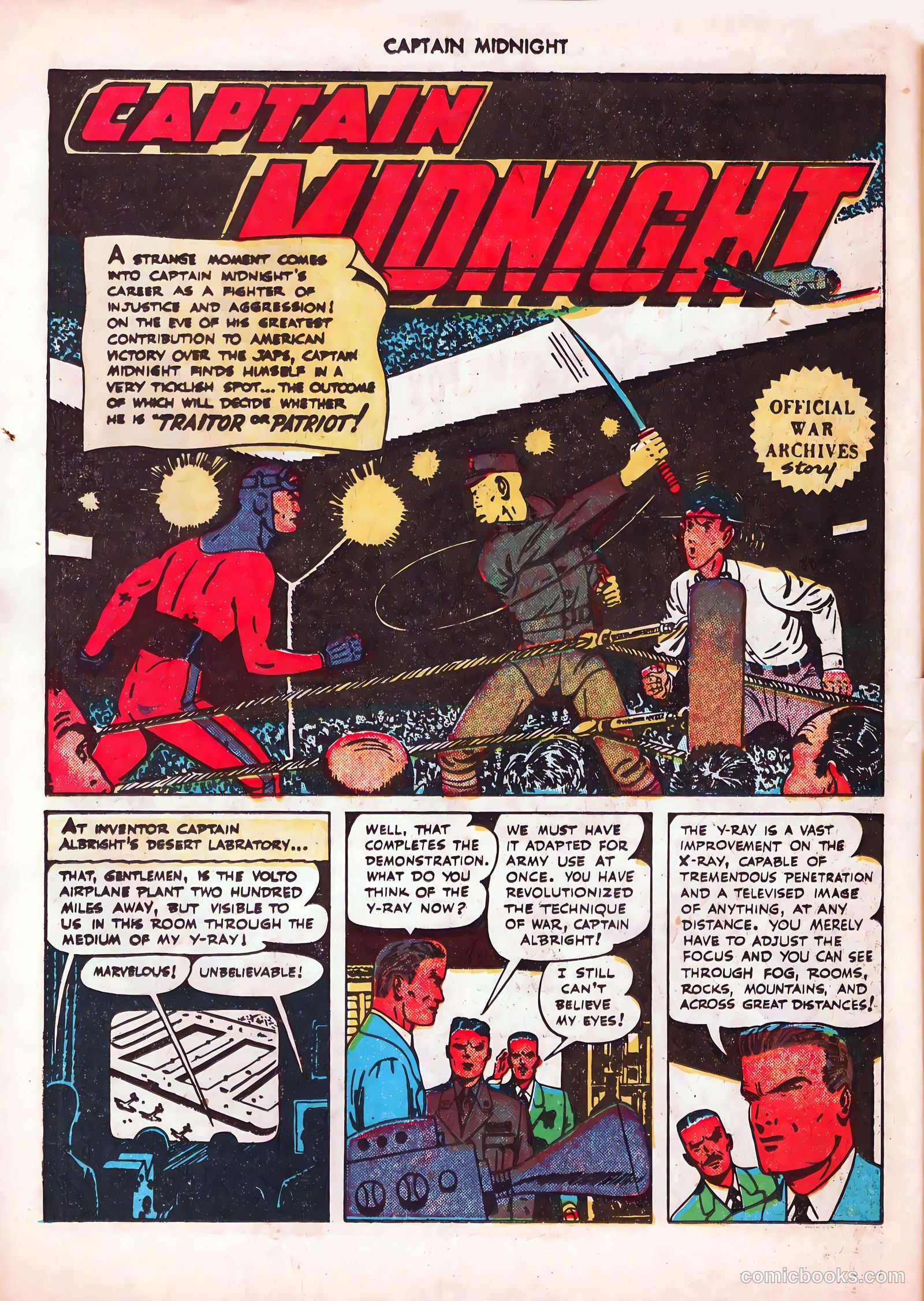 Captain Midnight #41 (1946) — page 42 of 52