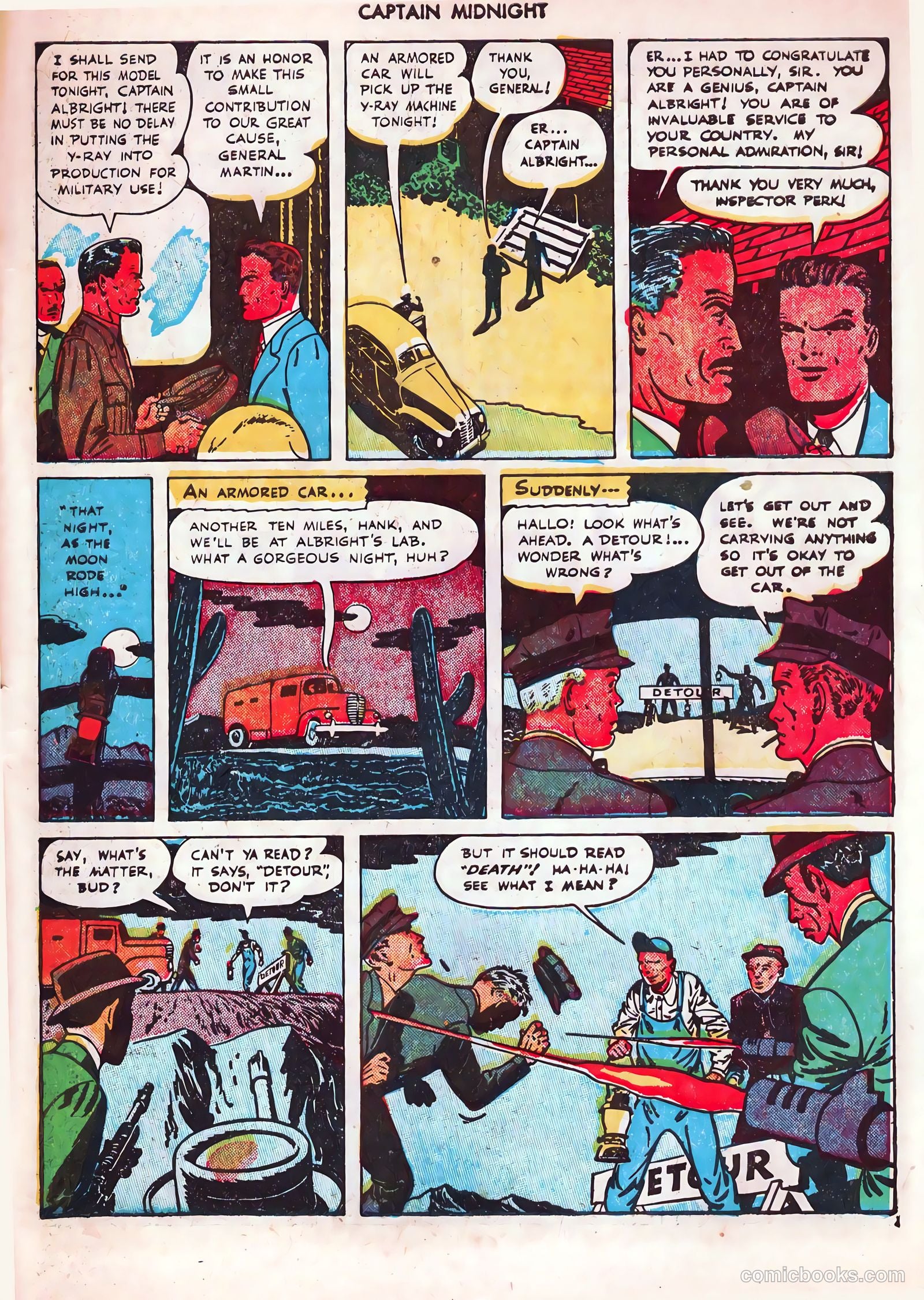 Captain Midnight #41 (1946) — page 43 of 52