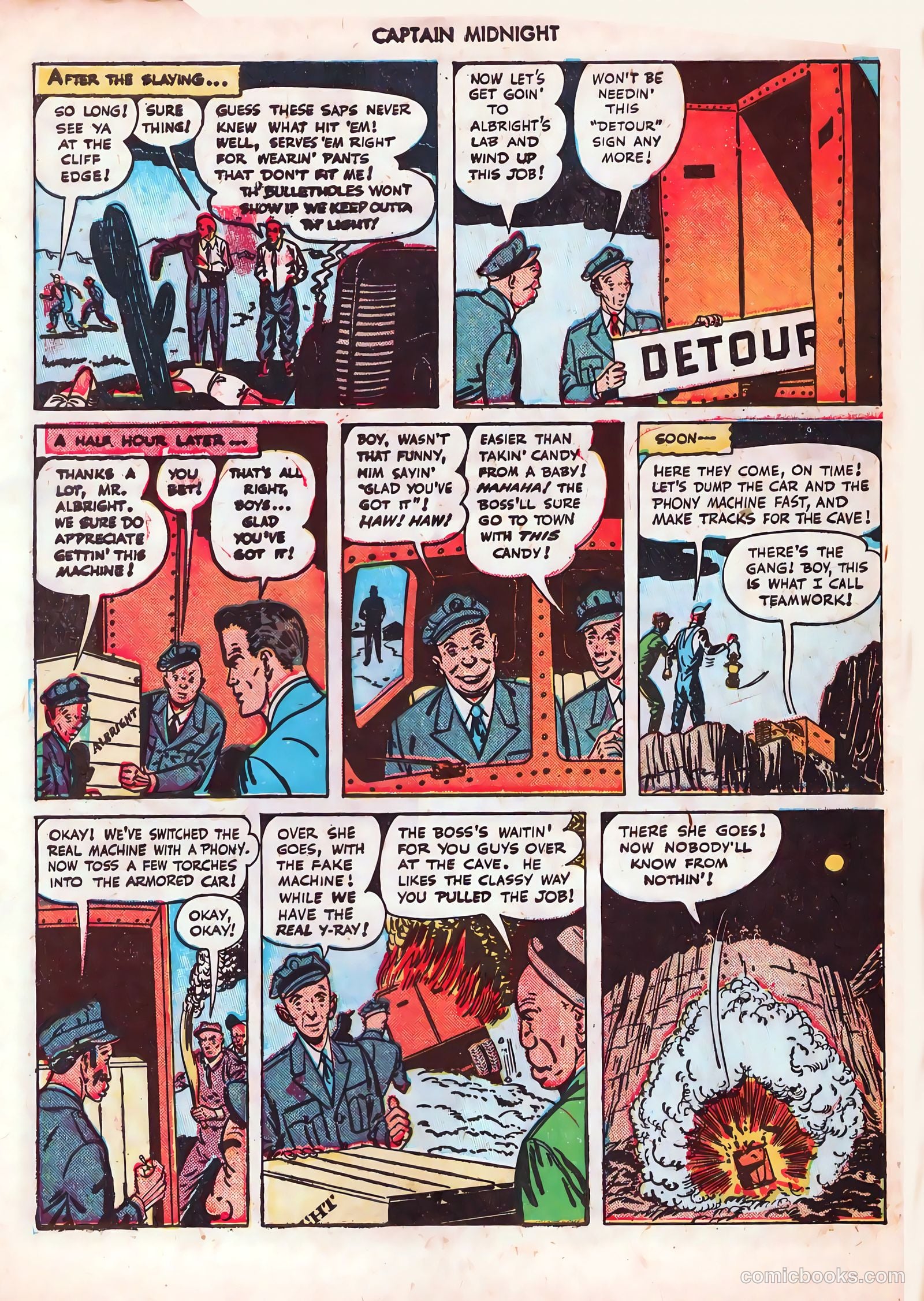 Captain Midnight #41 (1946) — page 44 of 52