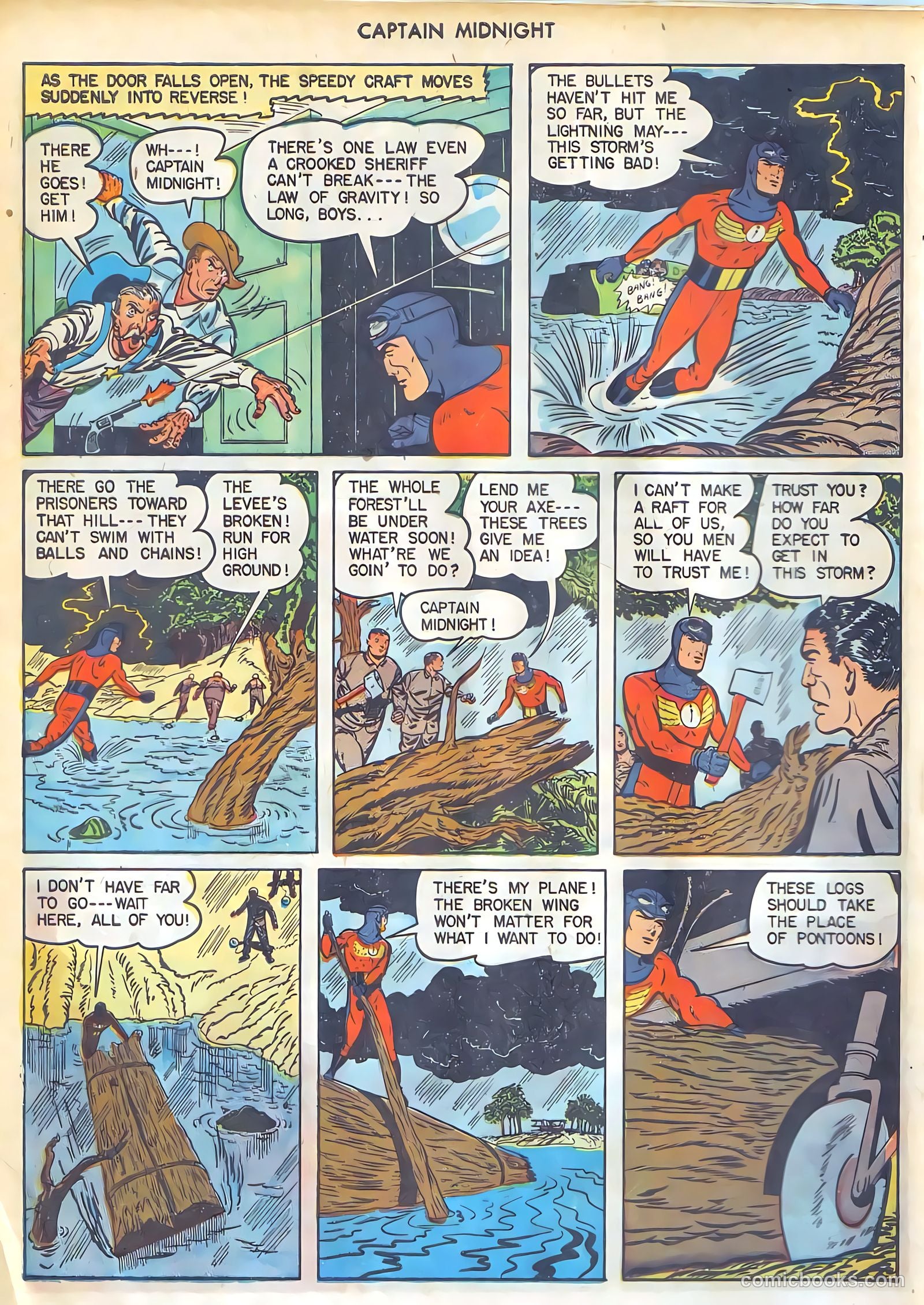 Captain Midnight #42 (1946) — page 8 of 52