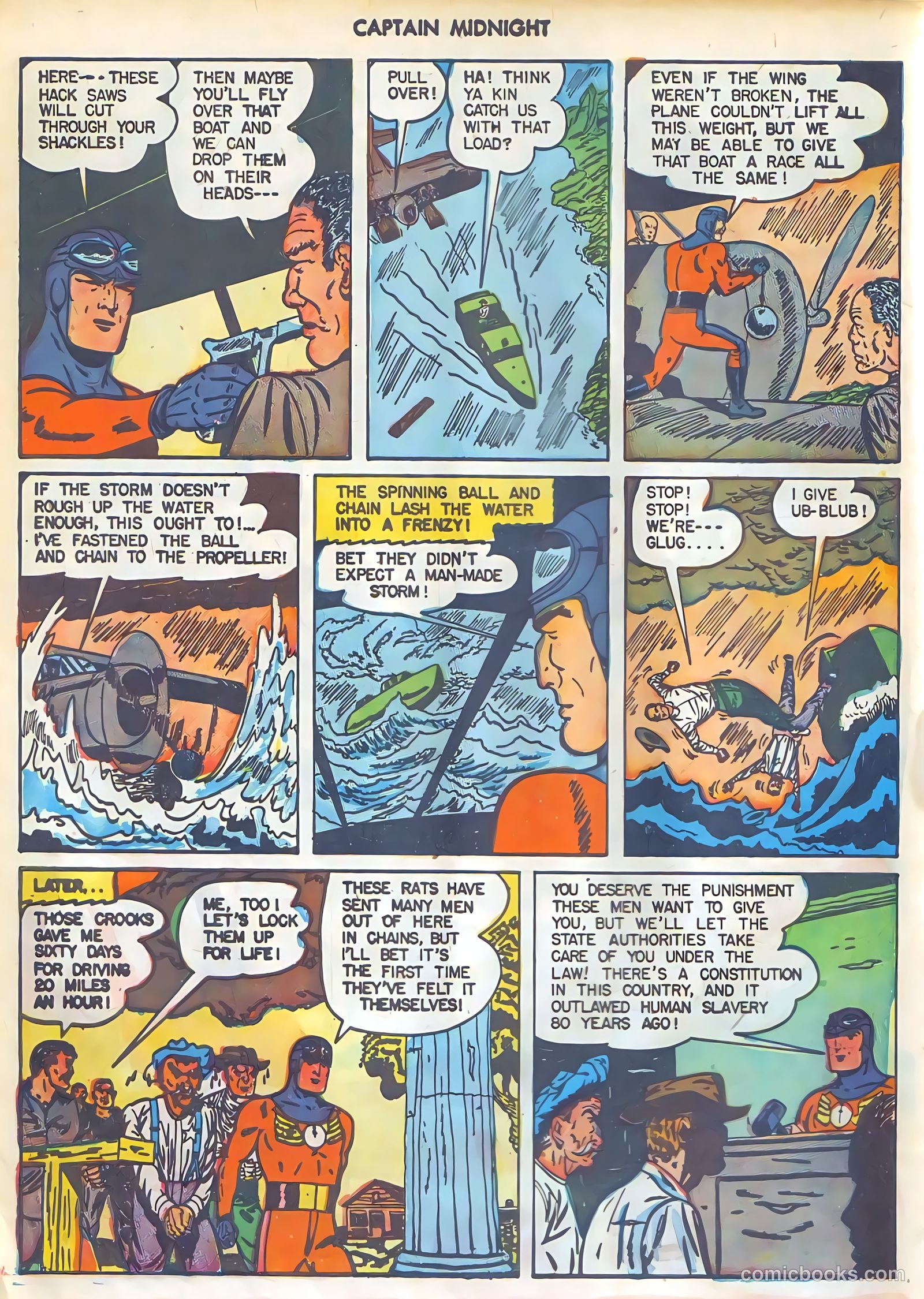 Captain Midnight #42 (1946) — page 10 of 52