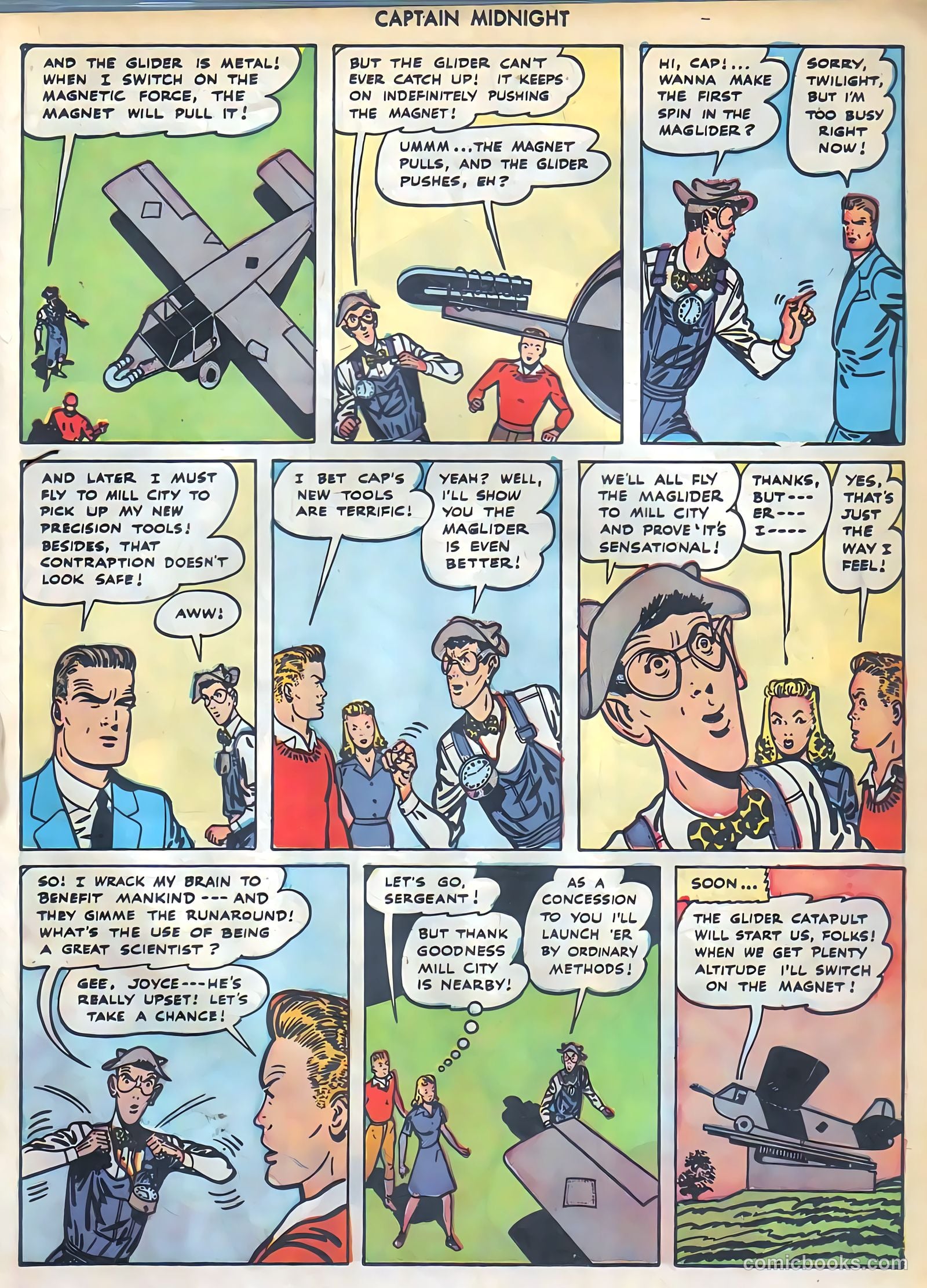 Captain Midnight #42 (1946) — page 25 of 52