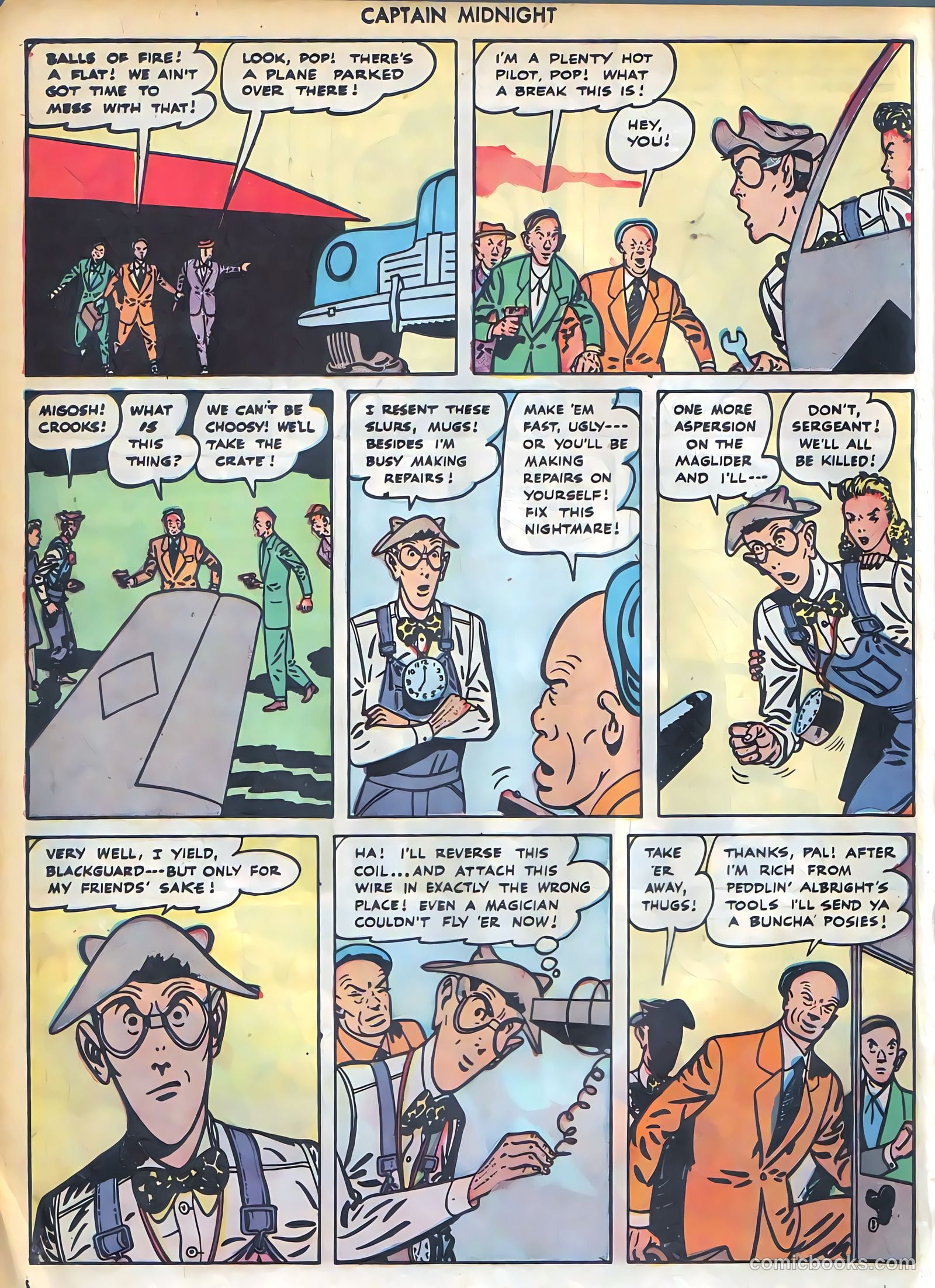 Captain Midnight #42 (1946) — page 28 of 52