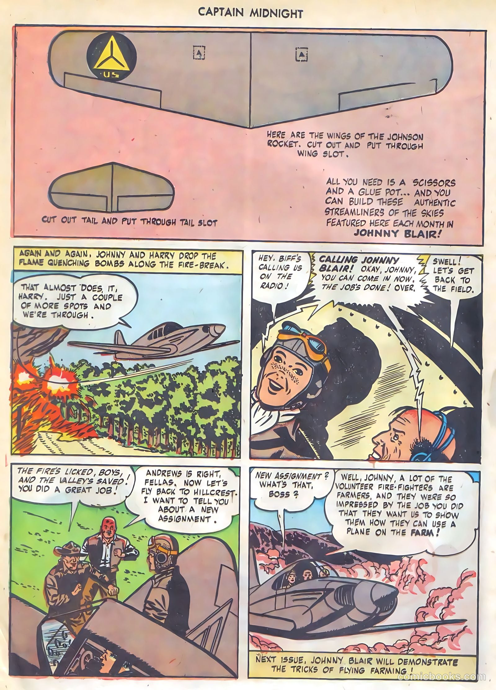 Captain Midnight #42 (1946) — page 40 of 52