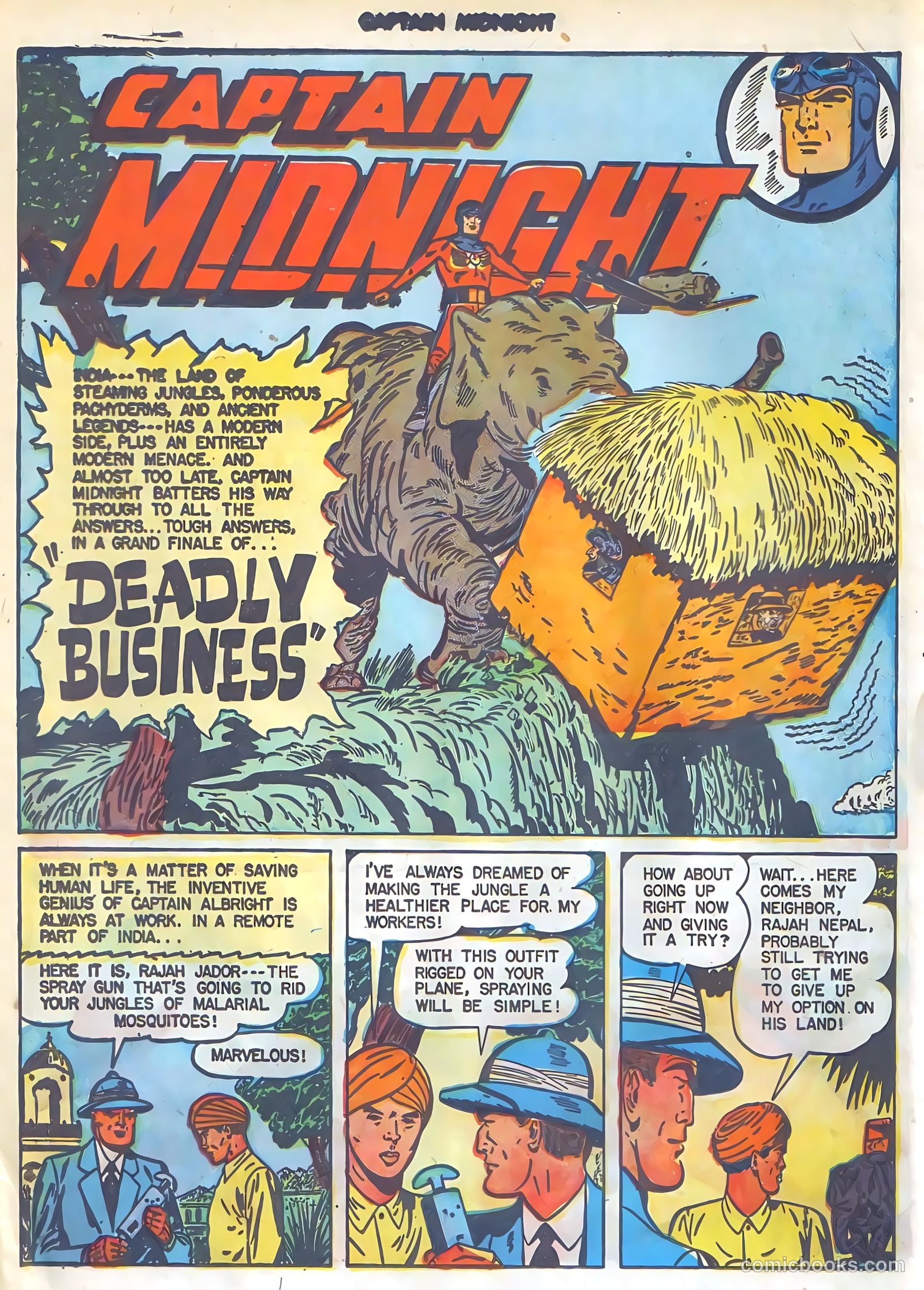 Captain Midnight #42 (1946) — page 42 of 52
