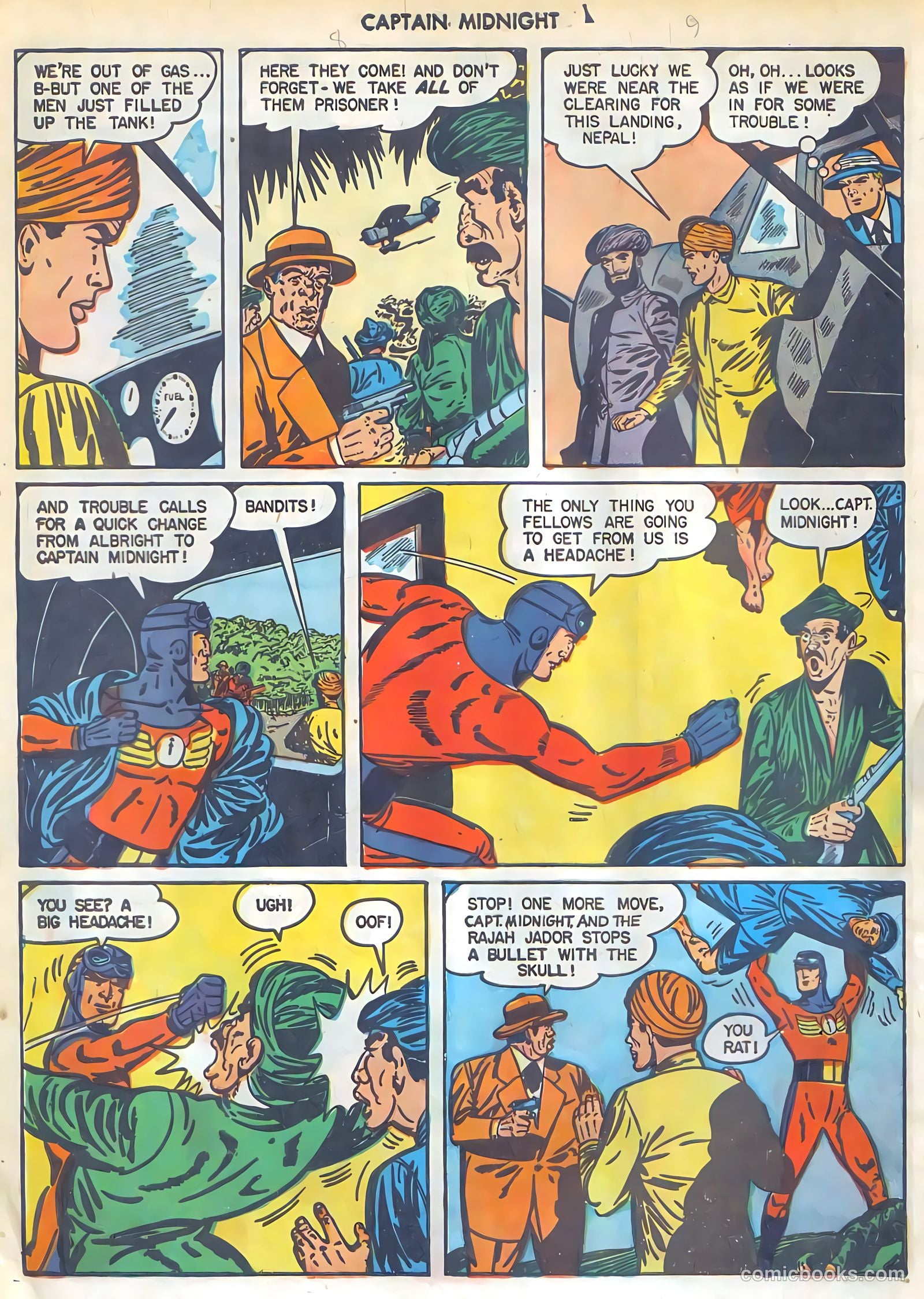 Captain Midnight #42 (1946) — page 44 of 52
