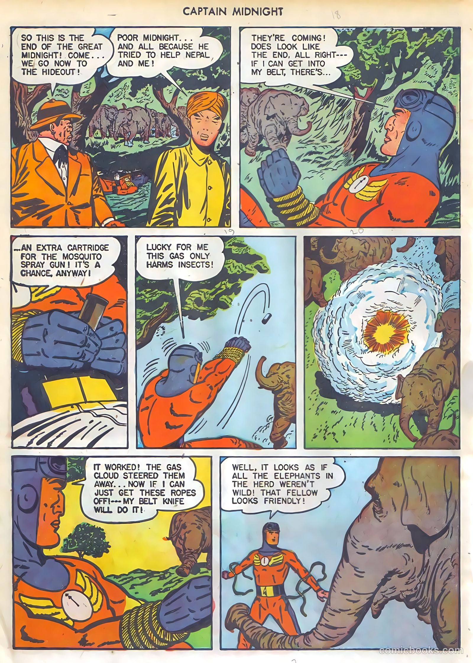 Captain Midnight #42 (1946) — page 46 of 52