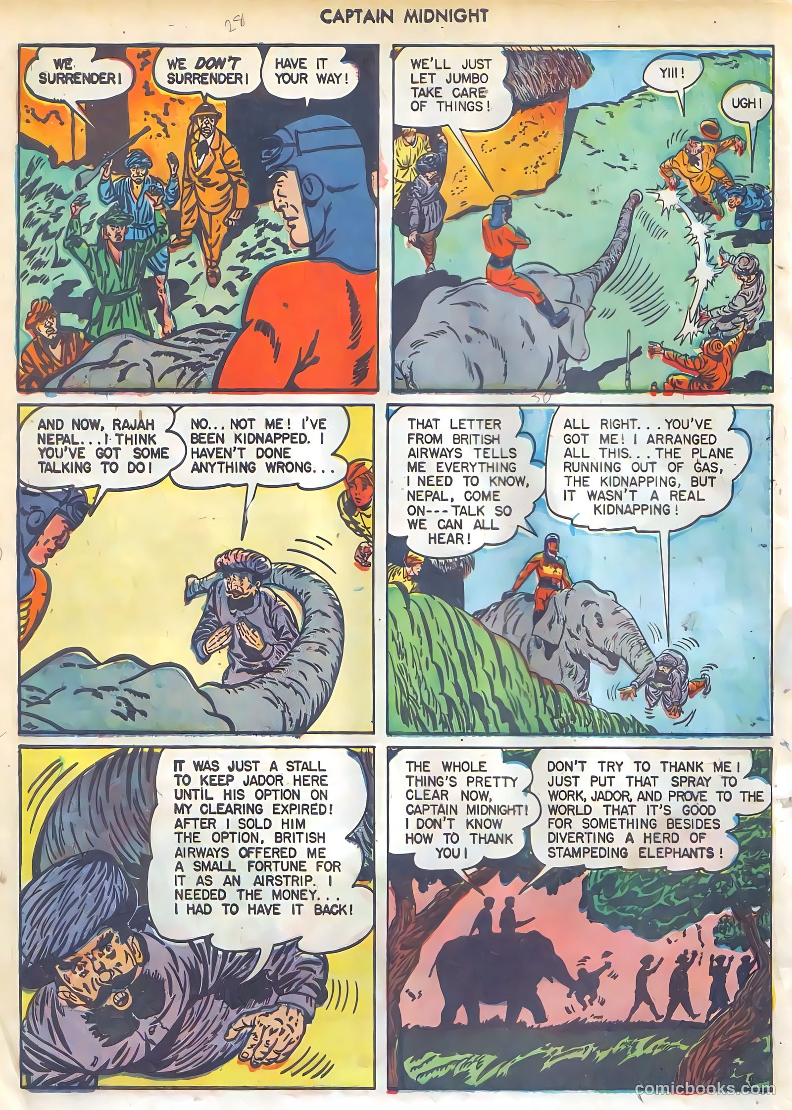 Captain Midnight #42 (1946) — page 48 of 52