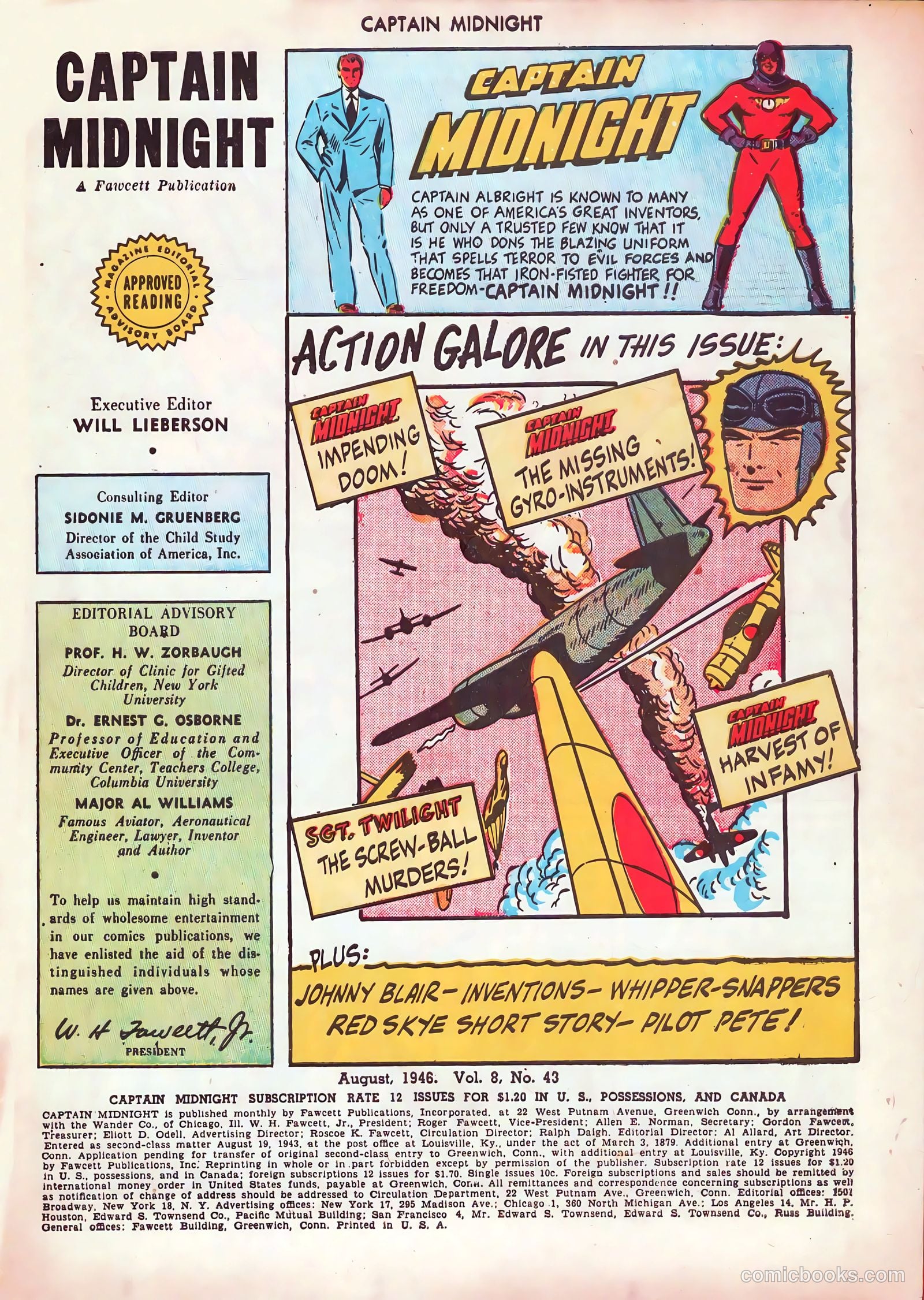 Captain Midnight #43 (1946) — page 3 of 52