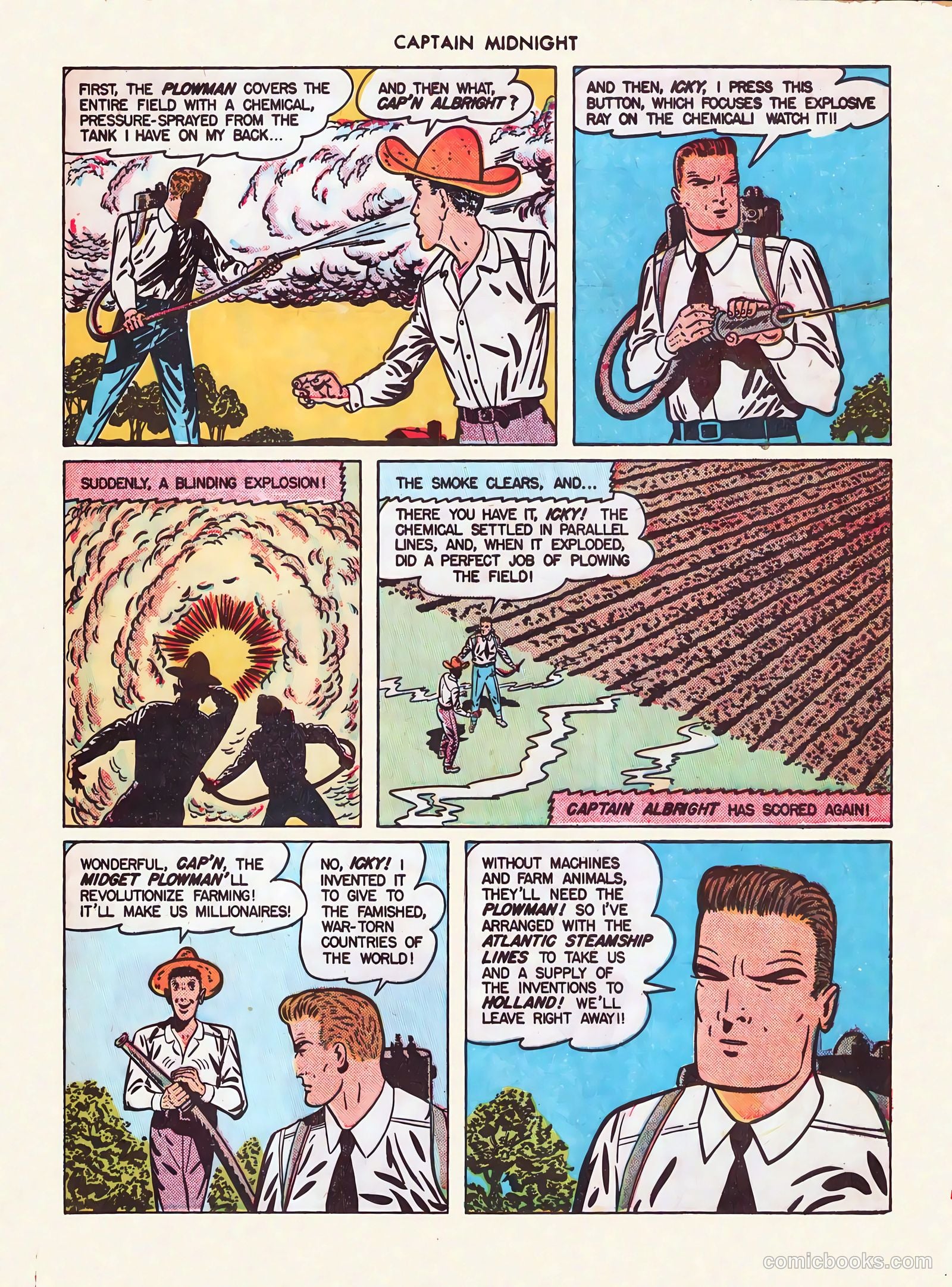 Captain Midnight #43 (1946) — page 5 of 52