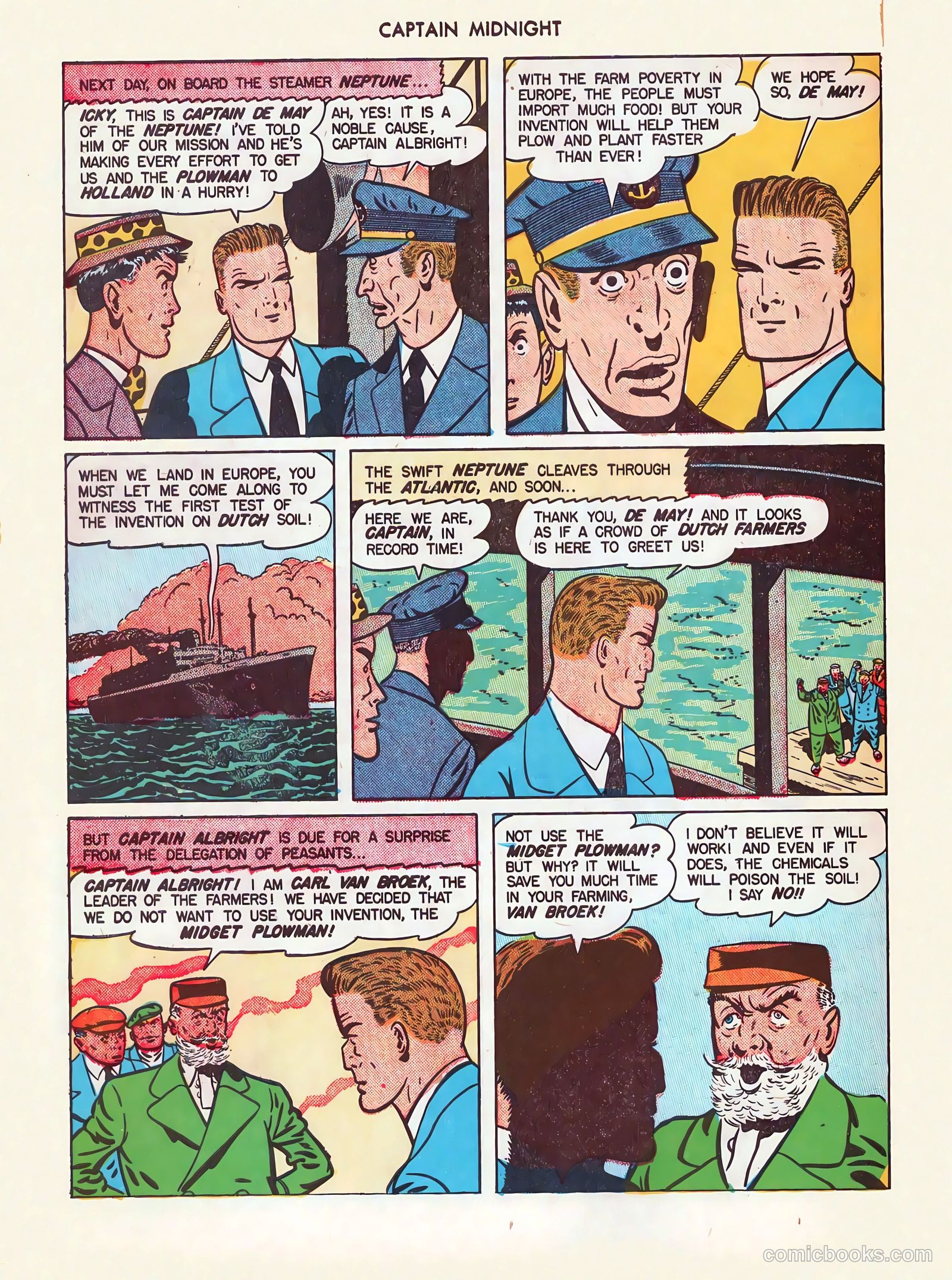 Captain Midnight #43 (1946) — page 6 of 52