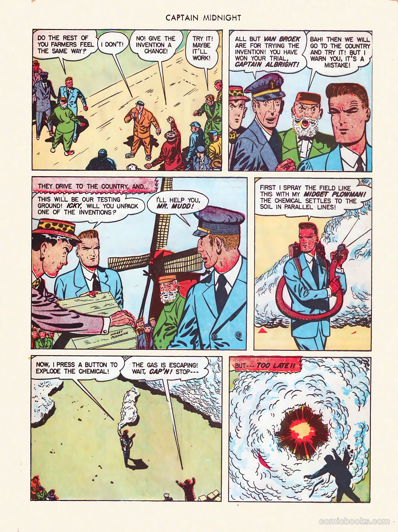 Captain Midnight #43 (1946) — page 7 of 52
